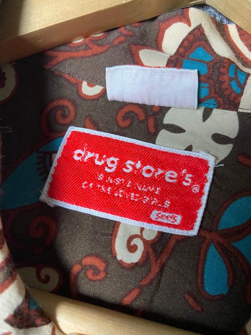 Japanese Brand Drugstore’s Printed Rayon Button Up Shirts (172) Size US S / EU 44-46 / 1 - 7 Thumbnail