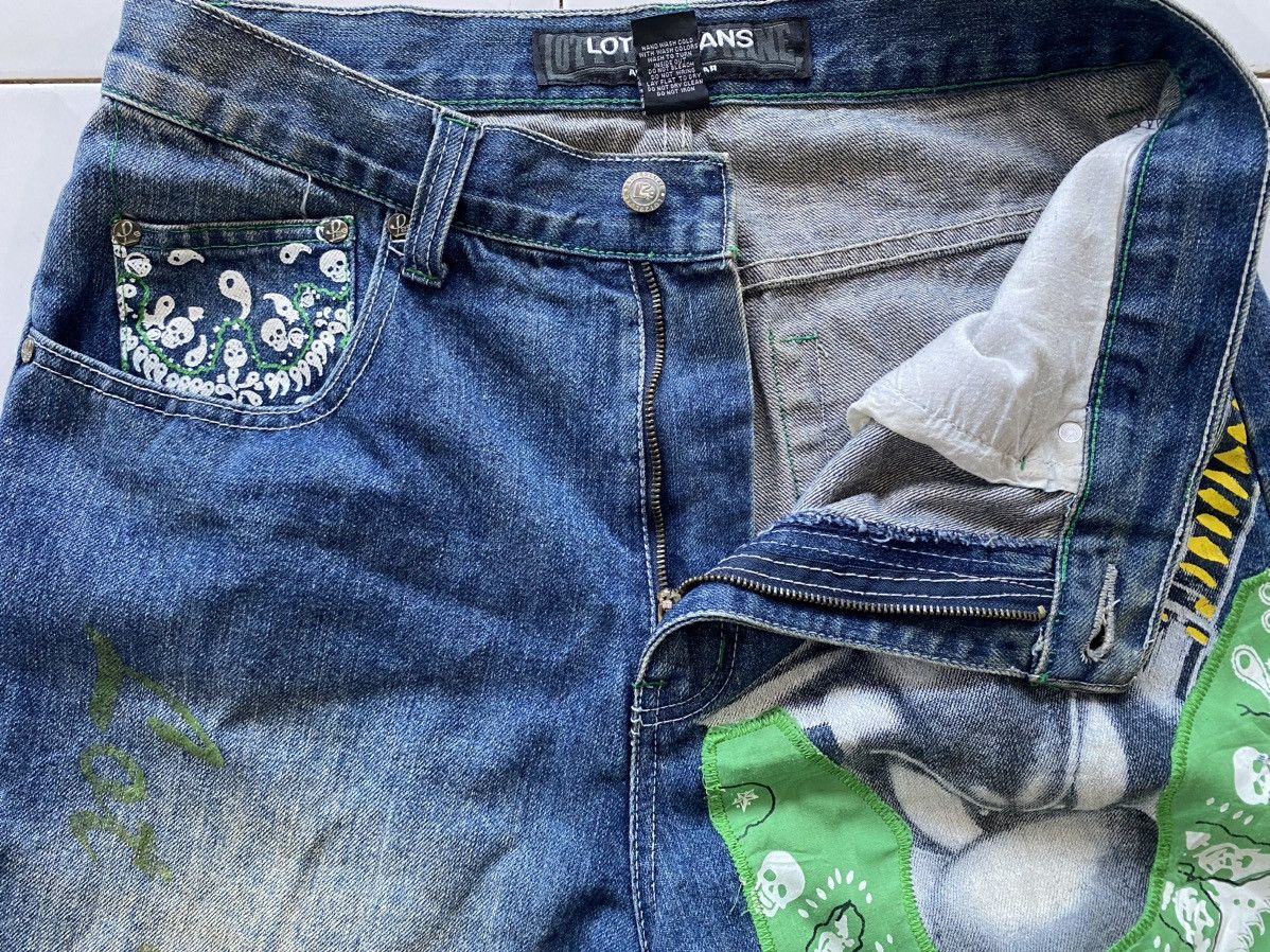 Japanese Brand Lot 29 x Looney Tunes Baggy Short Jeans Size US 32 / EU 48 - 7 Thumbnail