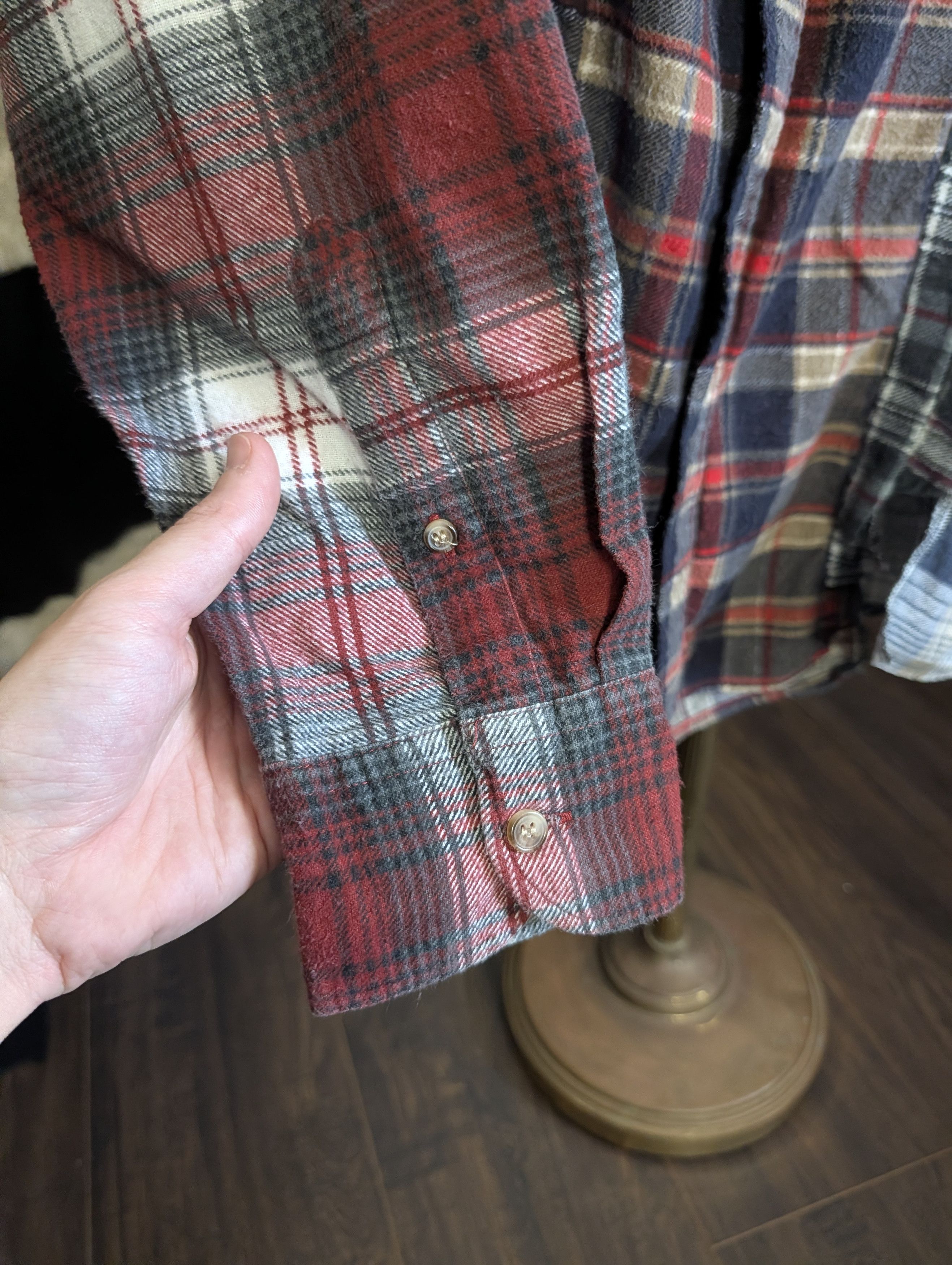 Needles REBUILD BY NEEDLES 1/1 Patchwork Flannel Shirt M Size US M / EU 48-50 / 2 - 7 Thumbnail