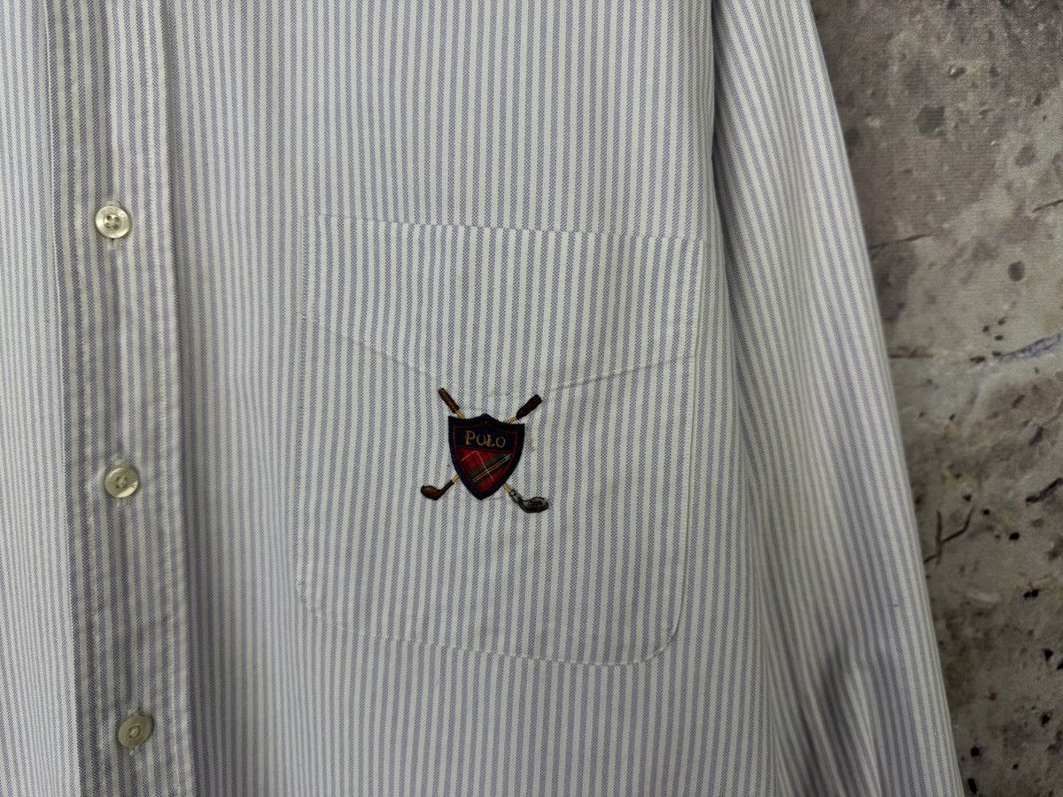 Polo Ralph Lauren Polo Ralph Lauren Striped Button Down Shirt Men’s White Size US L / EU 52-54 / 3 - 6 Thumbnail