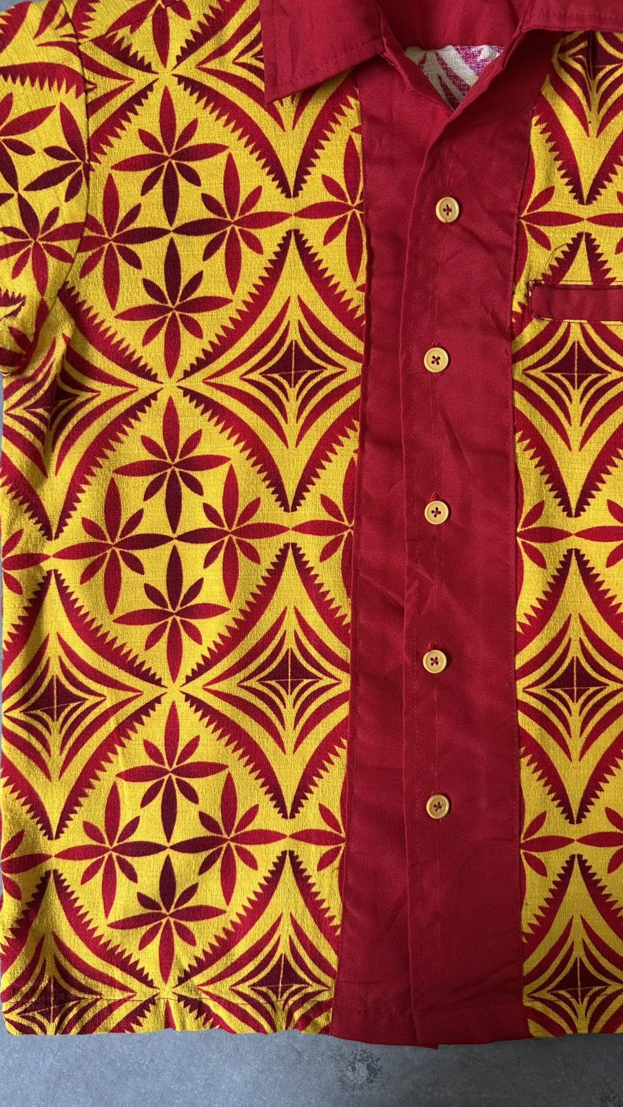Other VINTAGE 80S PATTERN SHIRT Size US S / EU 44-46 / 1 - 2 Thumbnail