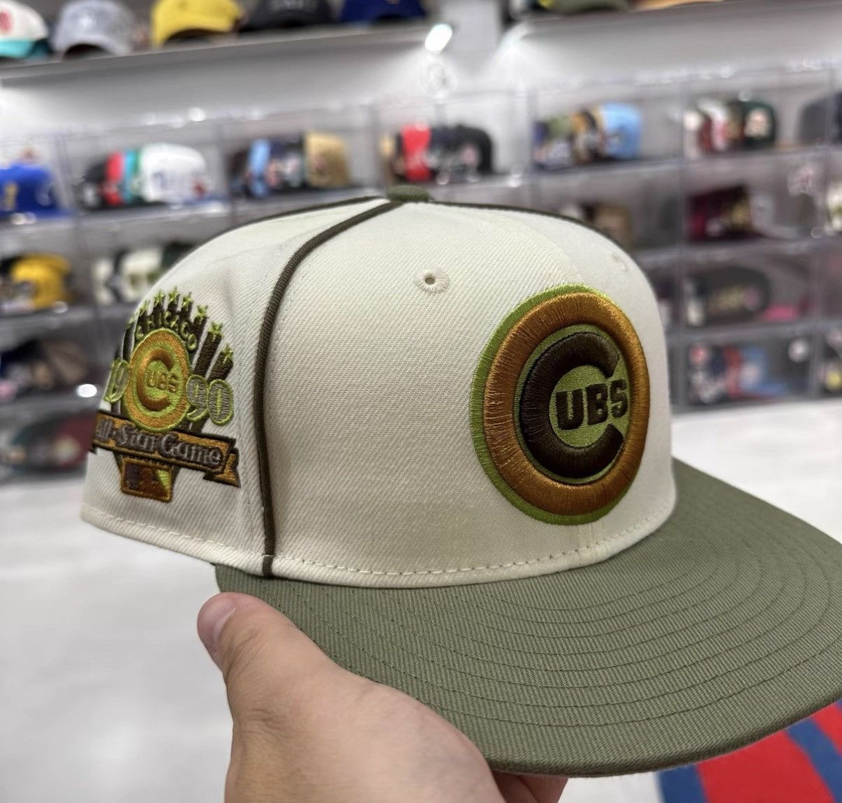 New Era New Era MLB Chicago Cubs 1990 All-Star Baseball Cap J32 Size ONE SIZE - 1 Thumbnail