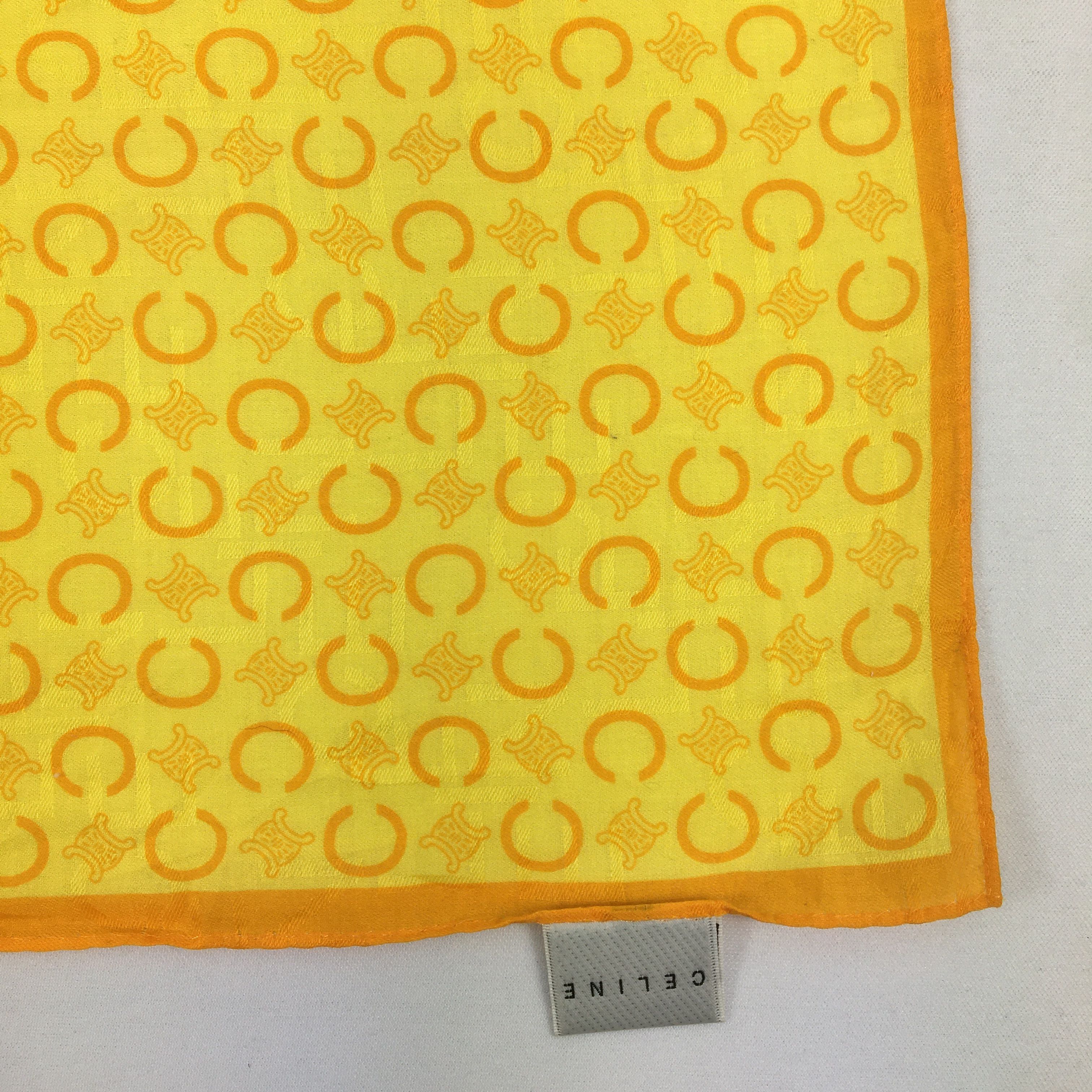 Celine Vintage Celine Handkerchief Bandana Pocket Square Bandana Size ONE SIZE - 3 Thumbnail