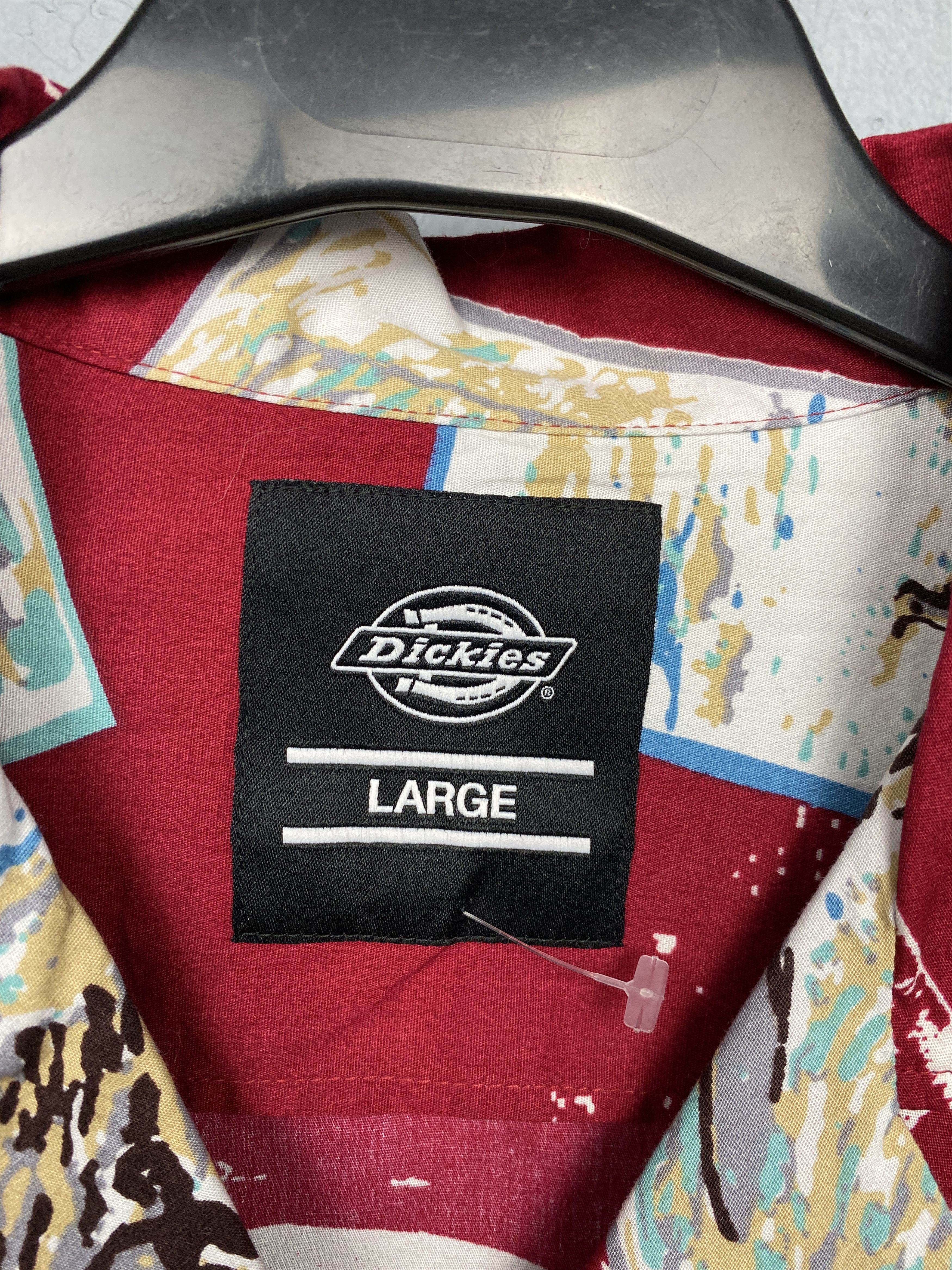 Dickies Dickies Vintage Mens Hawaiian Shirt Surf Style Size US L / EU 52-54 / 3 - 3 Thumbnail