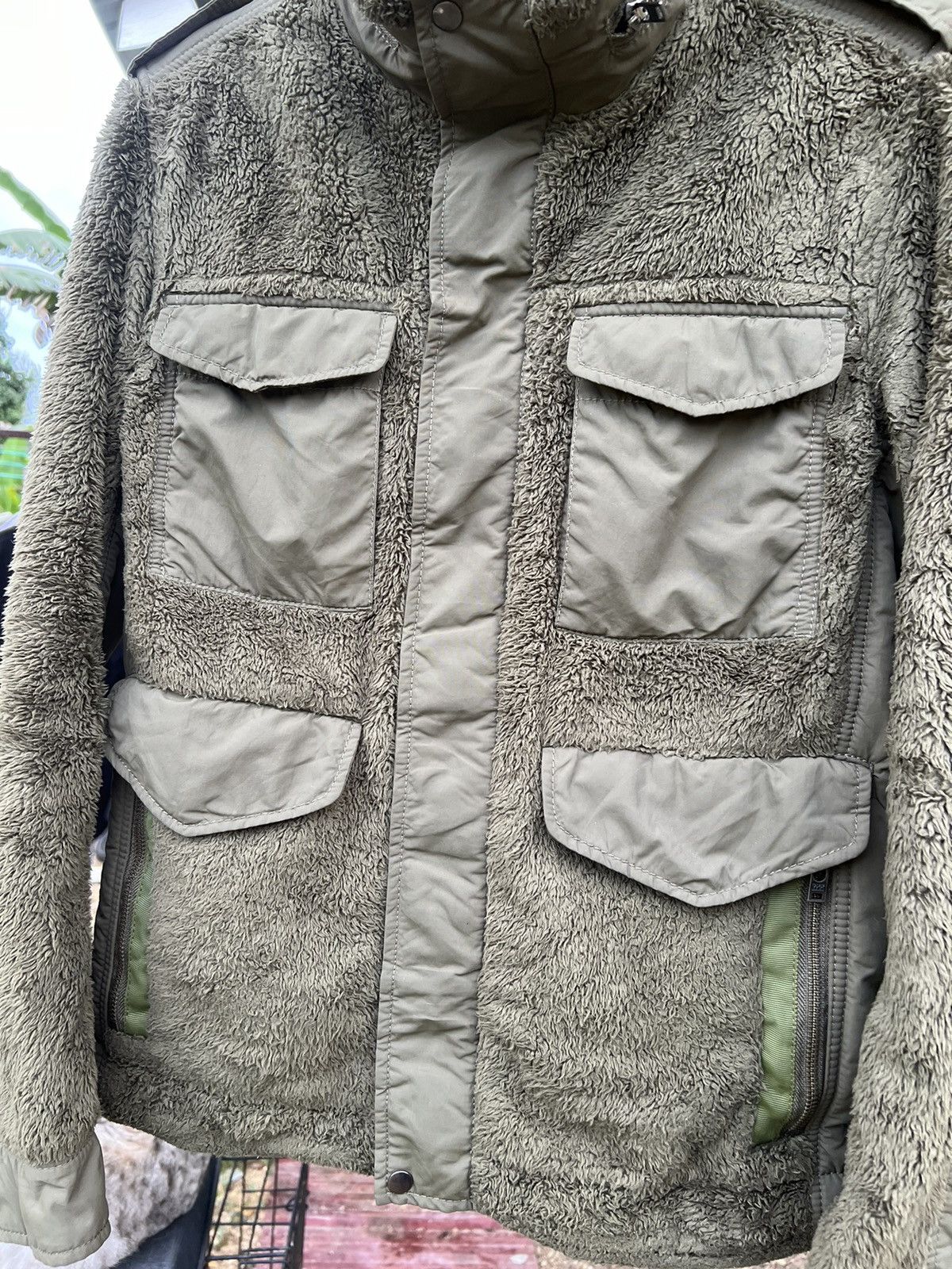 JACKET THE BEAMS x DEEP PILE x FLEECE. (GJ1)