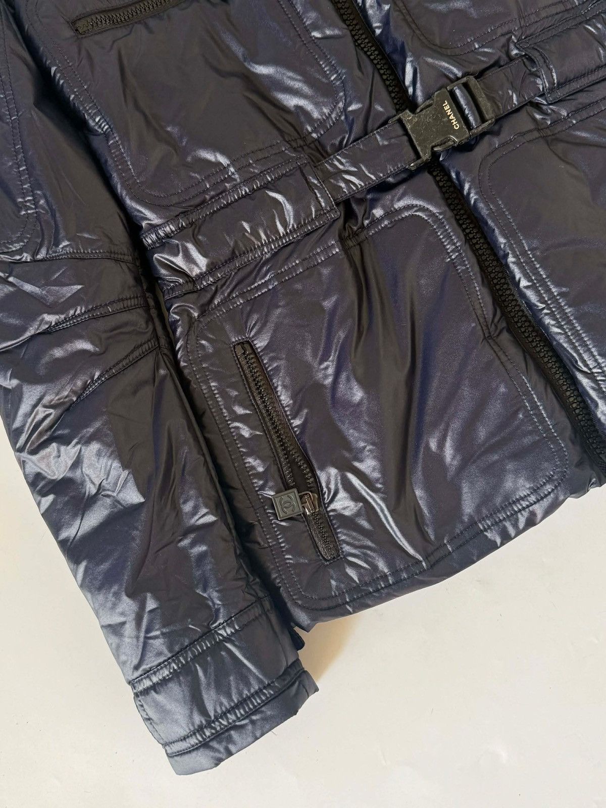 Chanel Chanel 2004 Fall Collection Sports Utility Padded Zip Jacket Size XS / US 0-2 / IT 36-38 - 7 Thumbnail