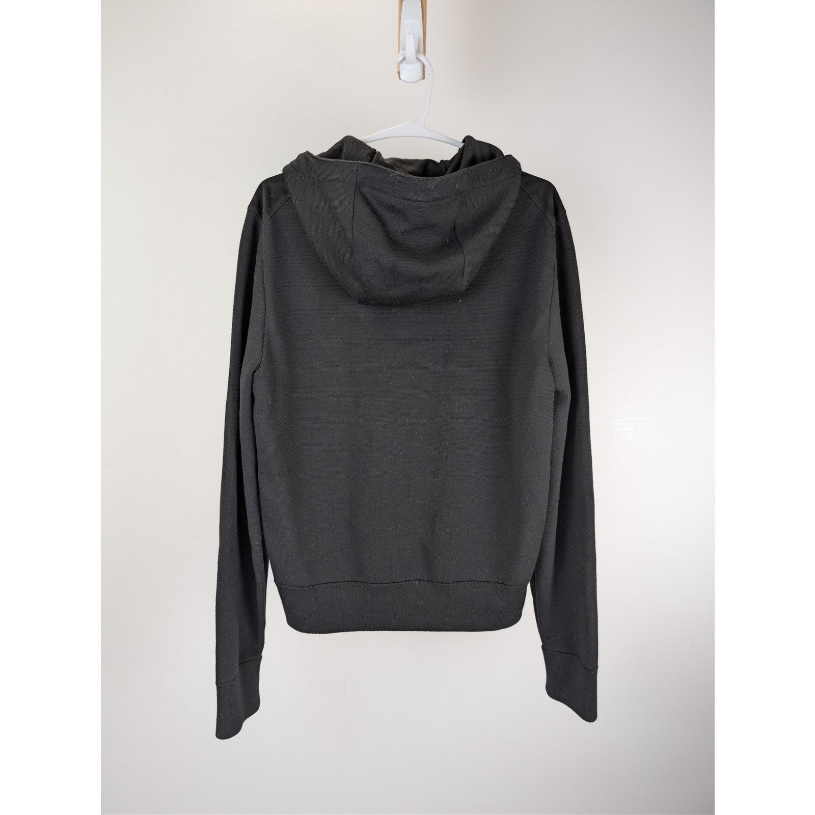 Tom Ford o1rshd1 CC20 Panelled Merino Wool and Suede Zip-Up Hoodie Size US M / EU 48-50 / 2 - 9 Thumbnail