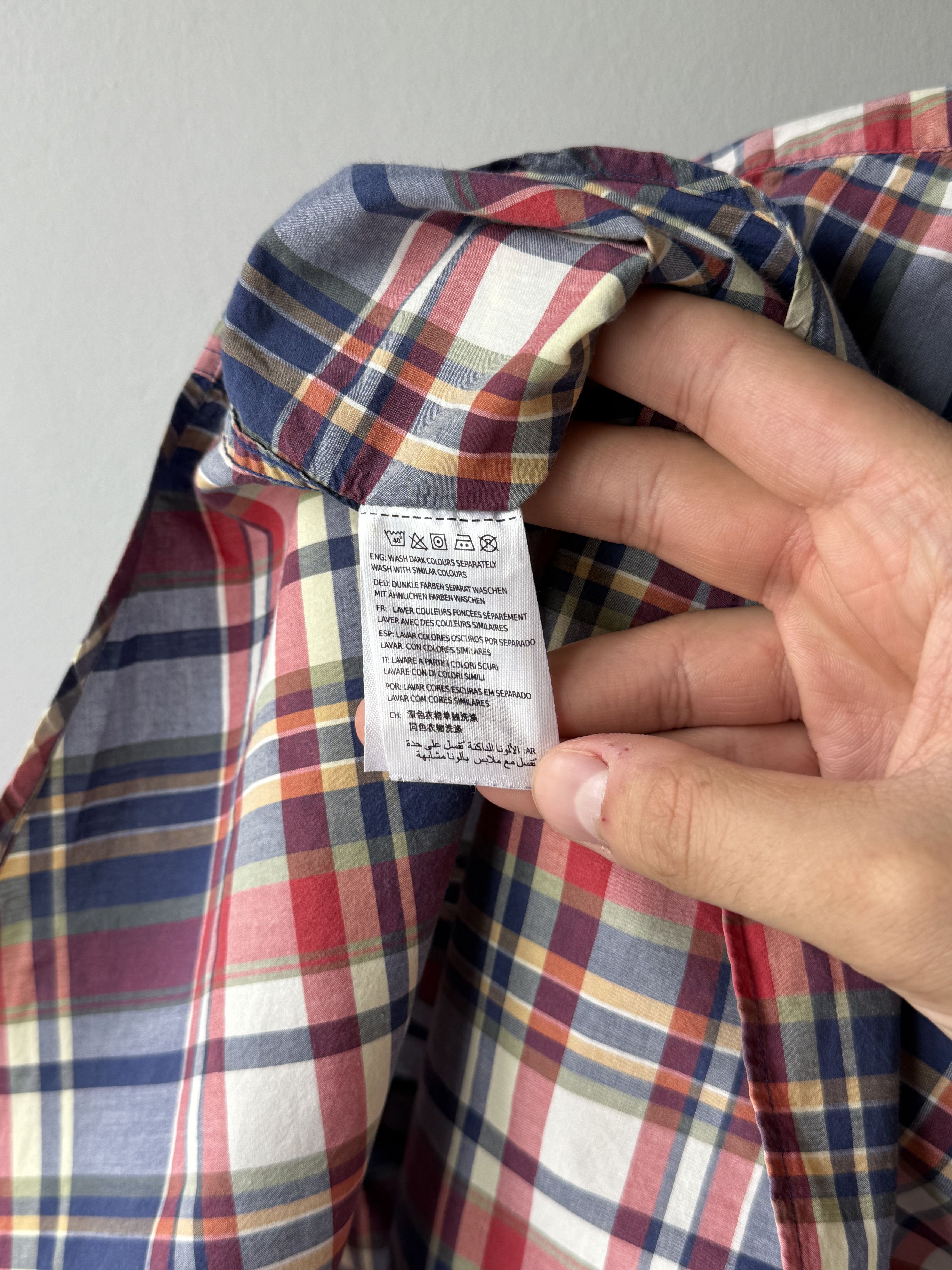 Gant × Gant Rugger Gant YALE CO-OP Archive Poplin Campus Store Plaid L/S Shirt Size US XL / EU 56 / 4 - 13 Thumbnail