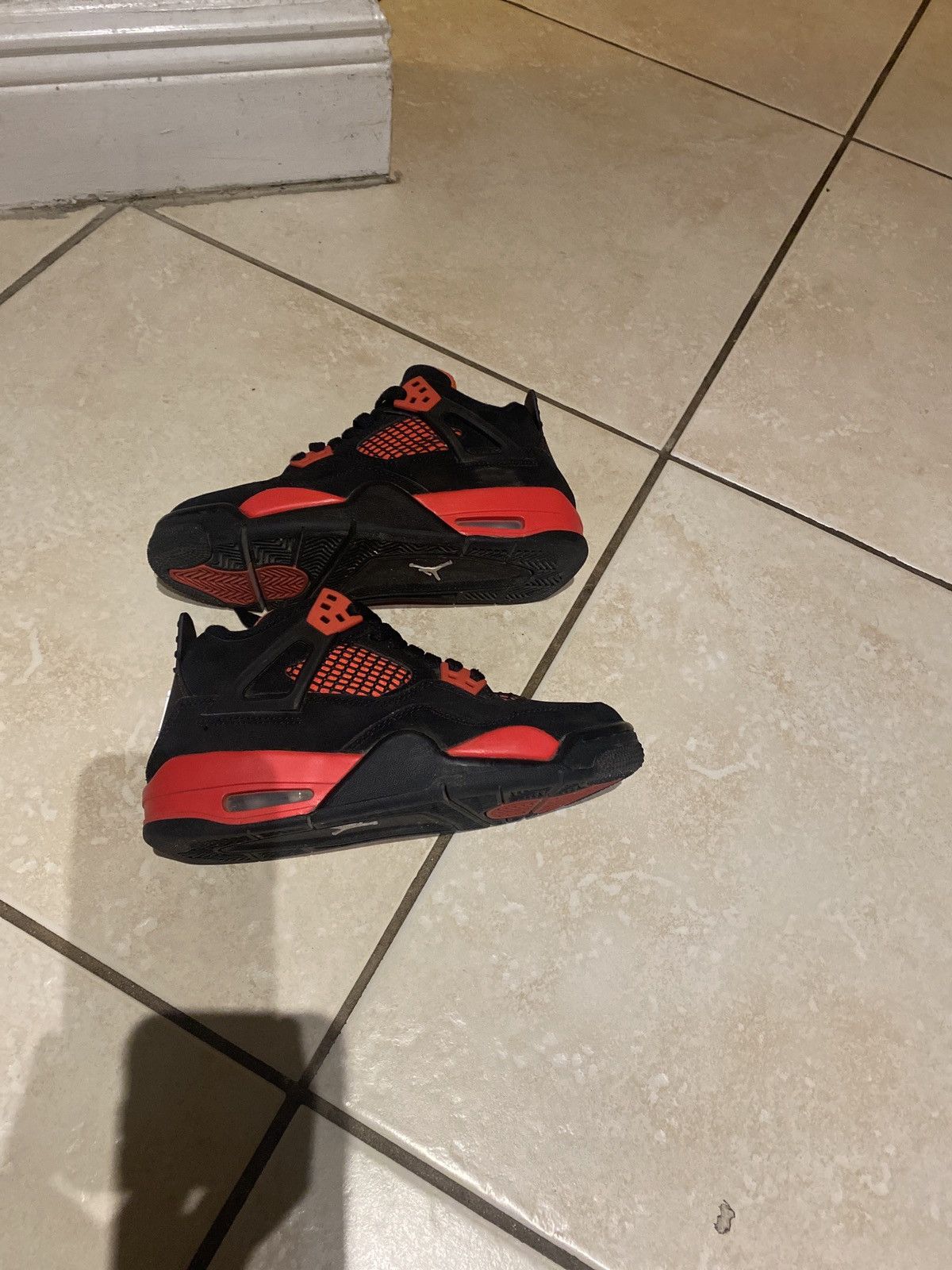 Jordan Brand × Nike Jordan 4 Red thunders Size US 4 / IT 34 - 1 Thumbnail