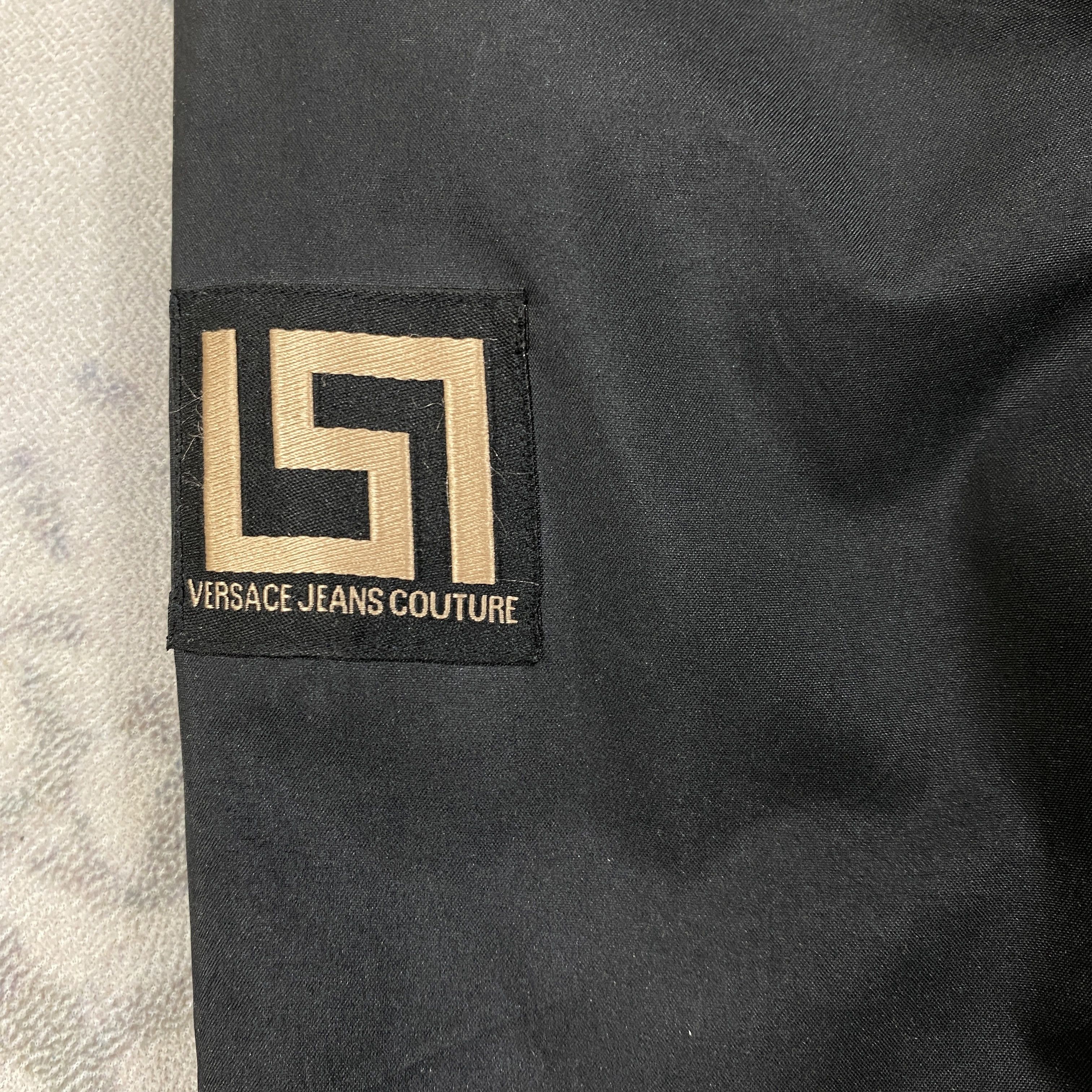 14th Addiction Vintage Gianni Versace Italy Black Medium Jacket- J440 Size US M / EU 48-50 / 2 - 11 Thumbnail