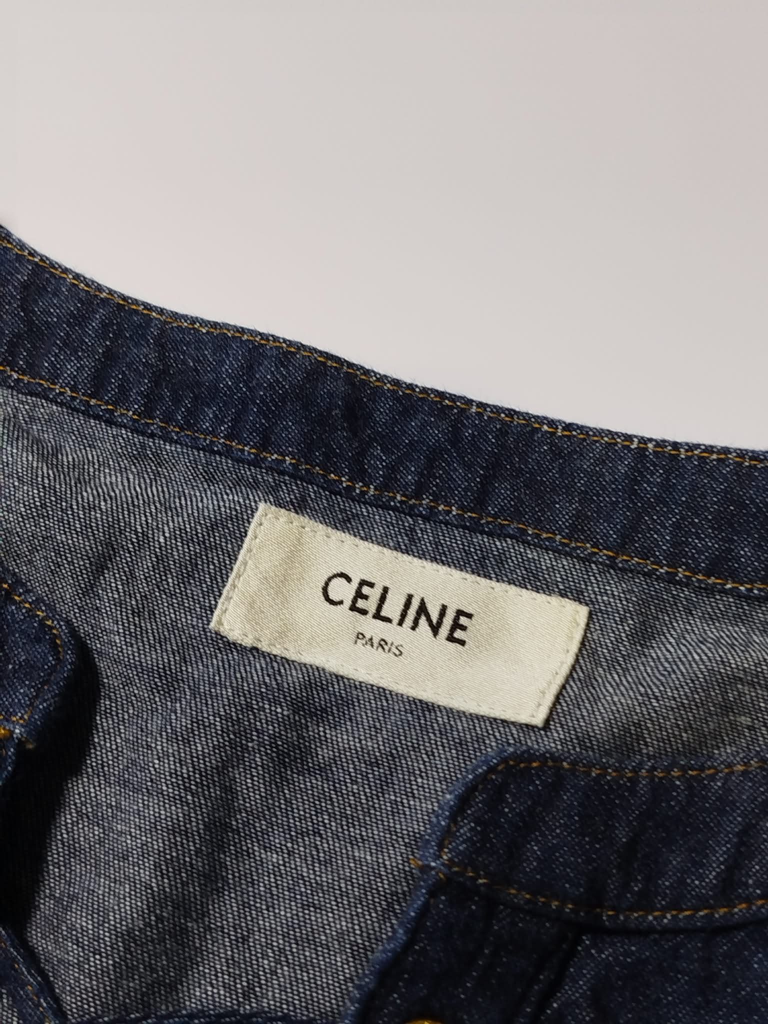 Celine CELINE Denim Lace-Up Dress Size M / US 6-8 / IT 42-44 - 10 Thumbnail