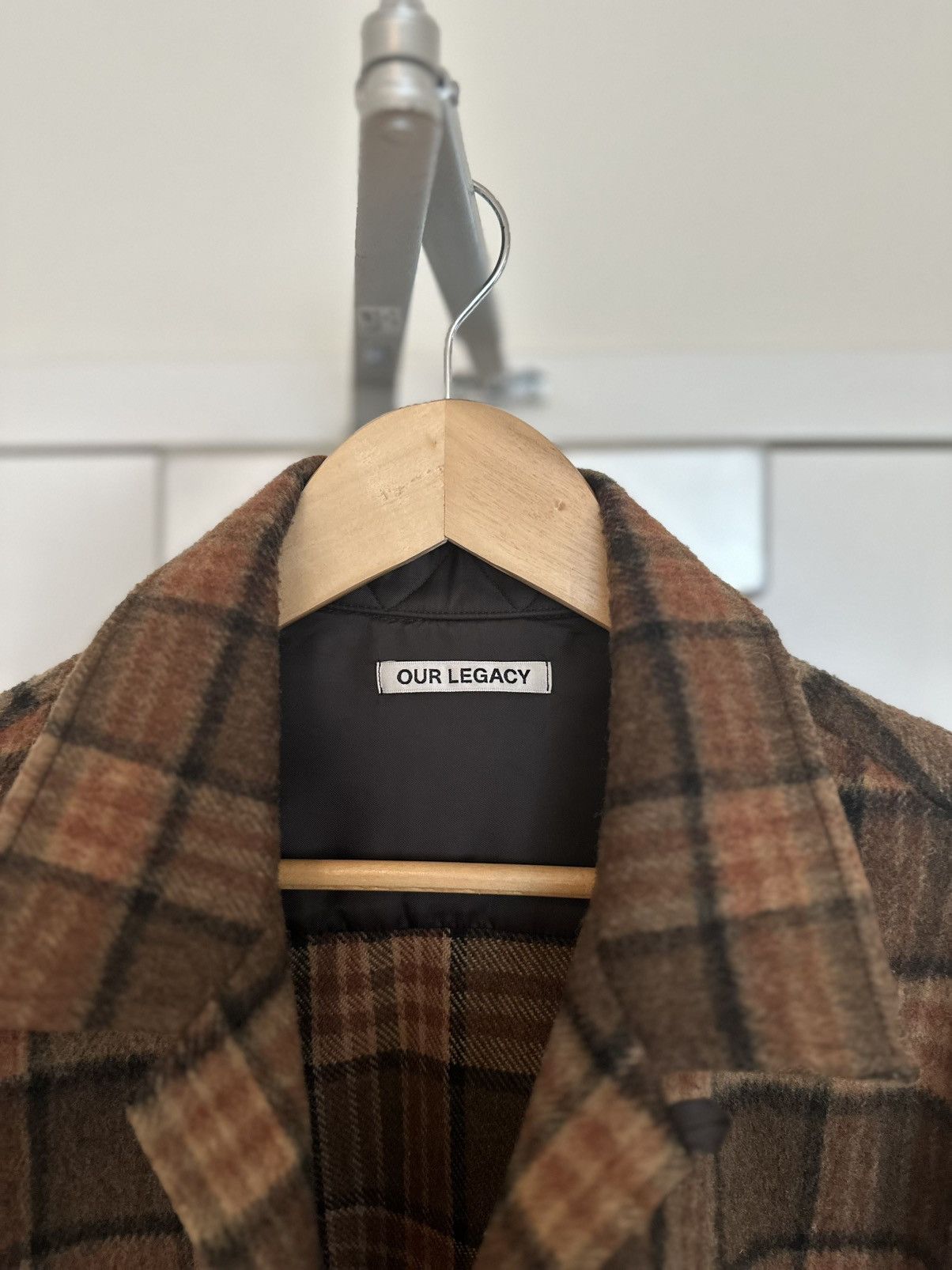 Our Legacy Our legacy fox check heusen shirt Size US S / EU 44-46 / 1 - 2 Thumbnail