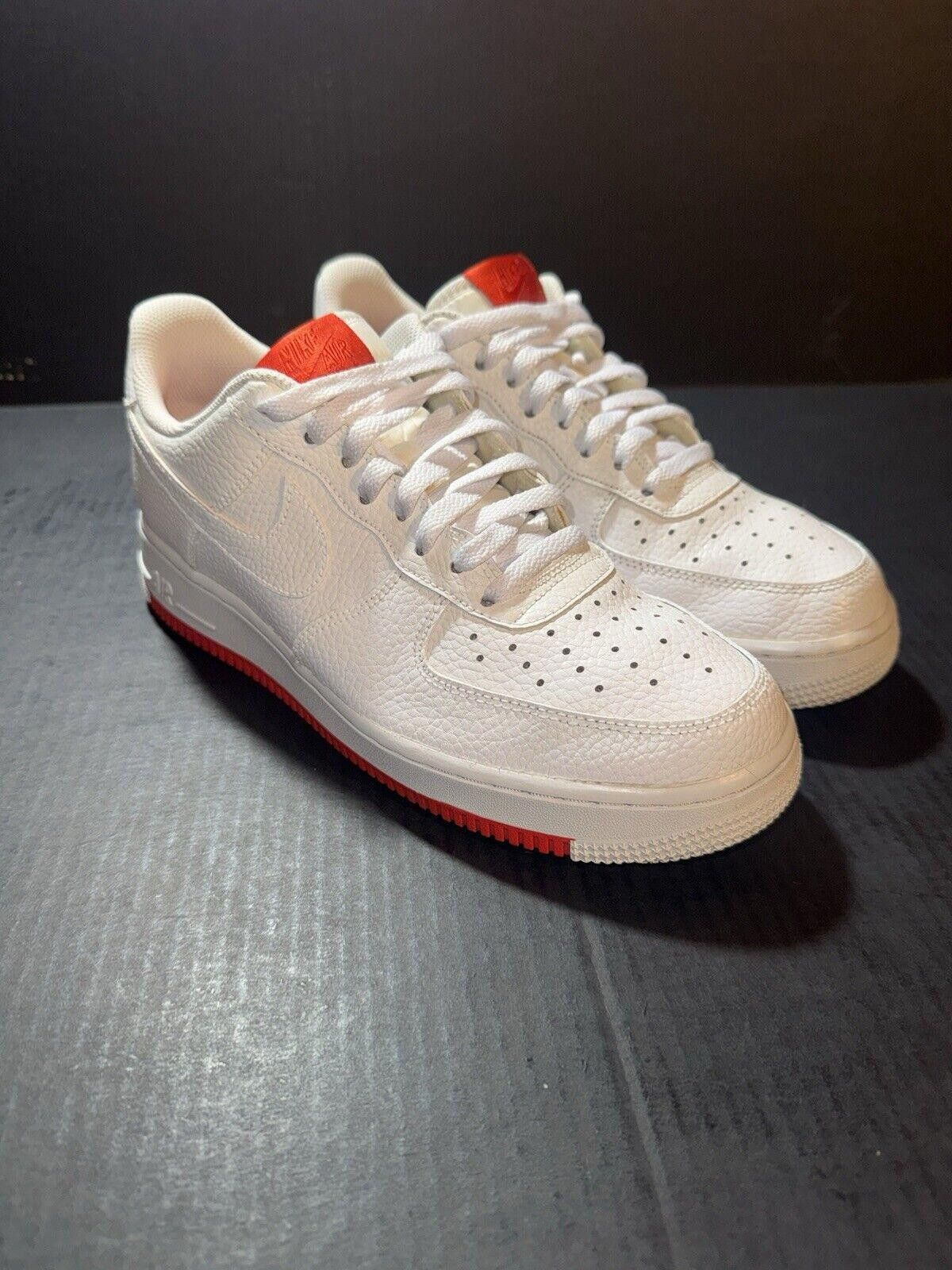 Nike Nike Men's Air Force 1 Low '07 'White Red' AO2409-101 - Sz 8 Size US 8 / EU 41 - 2 Thumbnail