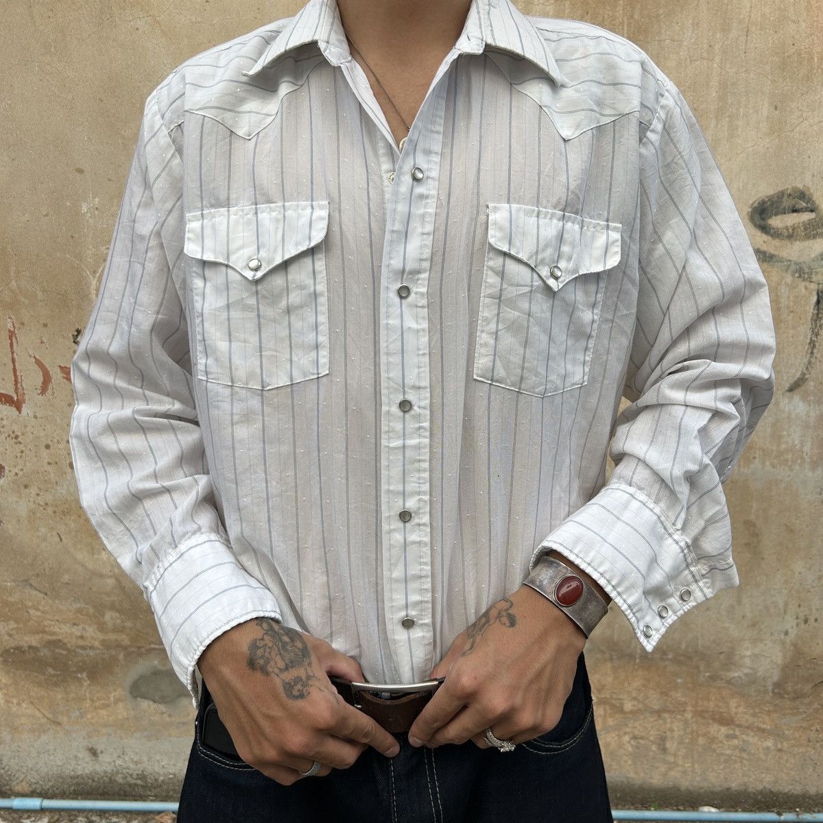 Panhandle Slim × Vintage 1980s Panhandle Slim Western Shirt Size US XL / EU 56 / 4 - 10 Thumbnail