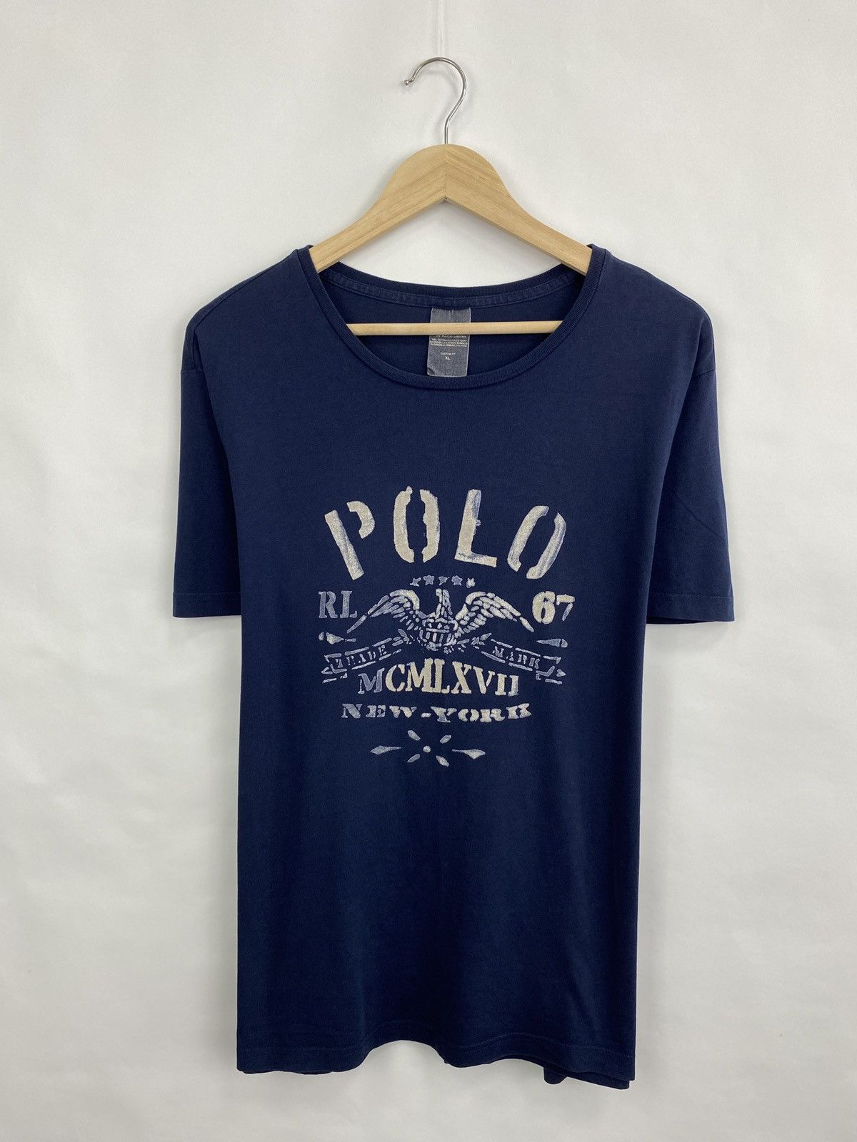 Polo Ralph Lauren × Ralph Lauren 🇺🇸 Vintage 90s Polo Ralph Lauren t-shirt retro rare hype Y2K Size US XL / EU 56 / 4 - 3 Thumbnail