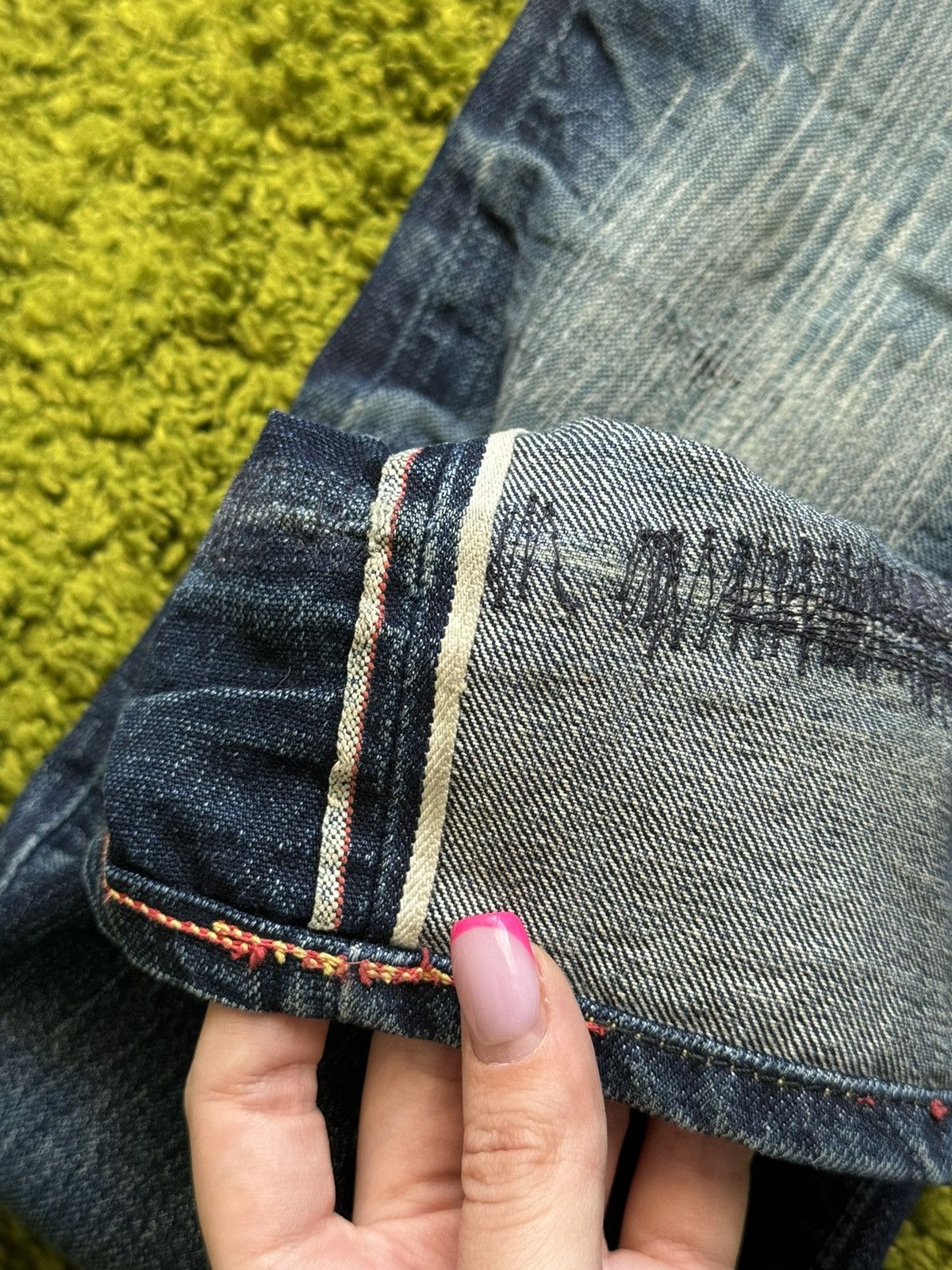 Designer × Hartford Hartford Denim Company selvedge jeans pants Size US 32 / EU 48 - 4 Thumbnail