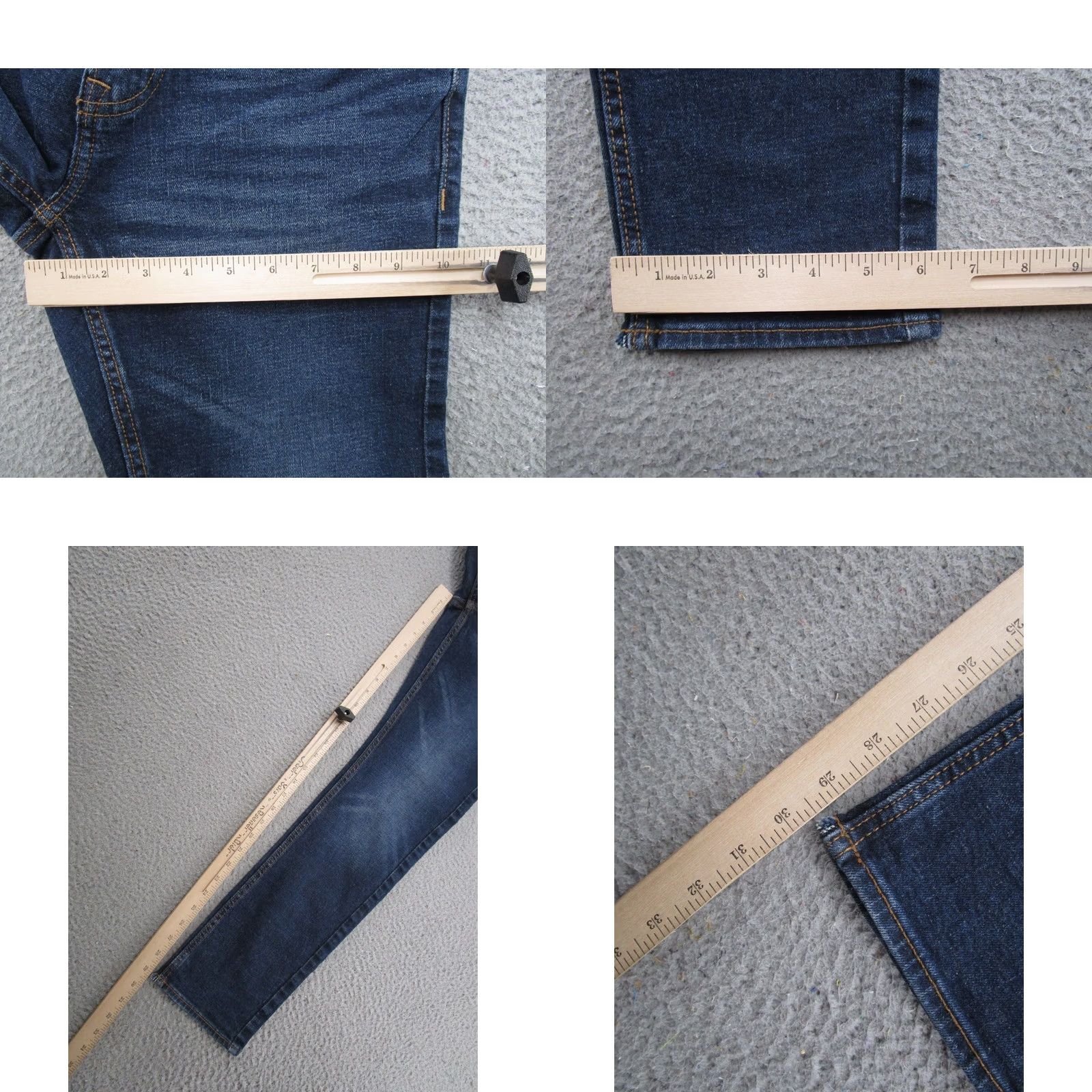 Old Navy Old Navy Jeans Men Slim Straight Leg 29x30 Blue Denim 5-Pocket Cotton Cotton Jeans Regular Inseam 30 Vintage: No Size US 29 - 8 Thumbnail