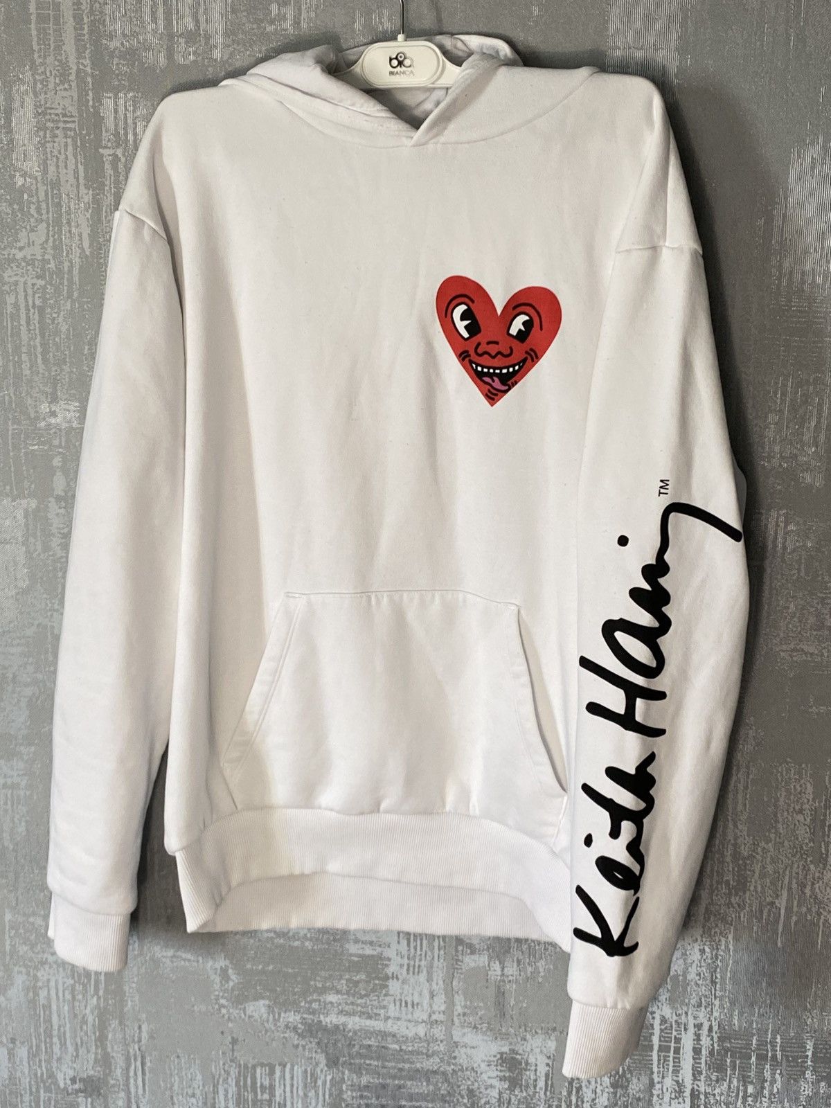 Keith Haring Rare Designer Hoodie Keith Haring Art New York Love 