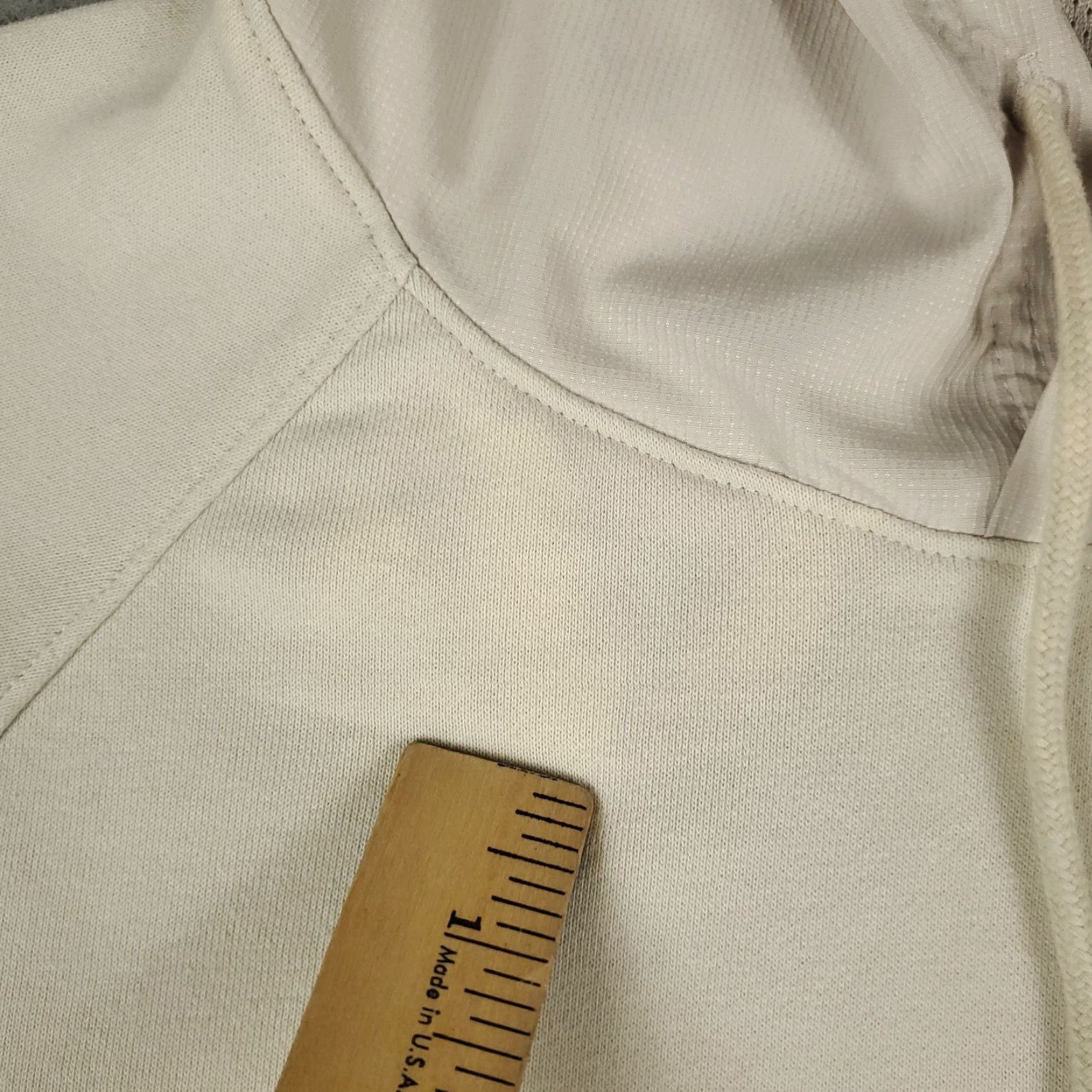 Y/Project Project Rock Hoodie Mens M Beige Pullover Mock Neck Logo Pocket All Seasons Sports, Outdoor, Modern Mens Size US M / EU 48-50 / 2 - 4 Thumbnail