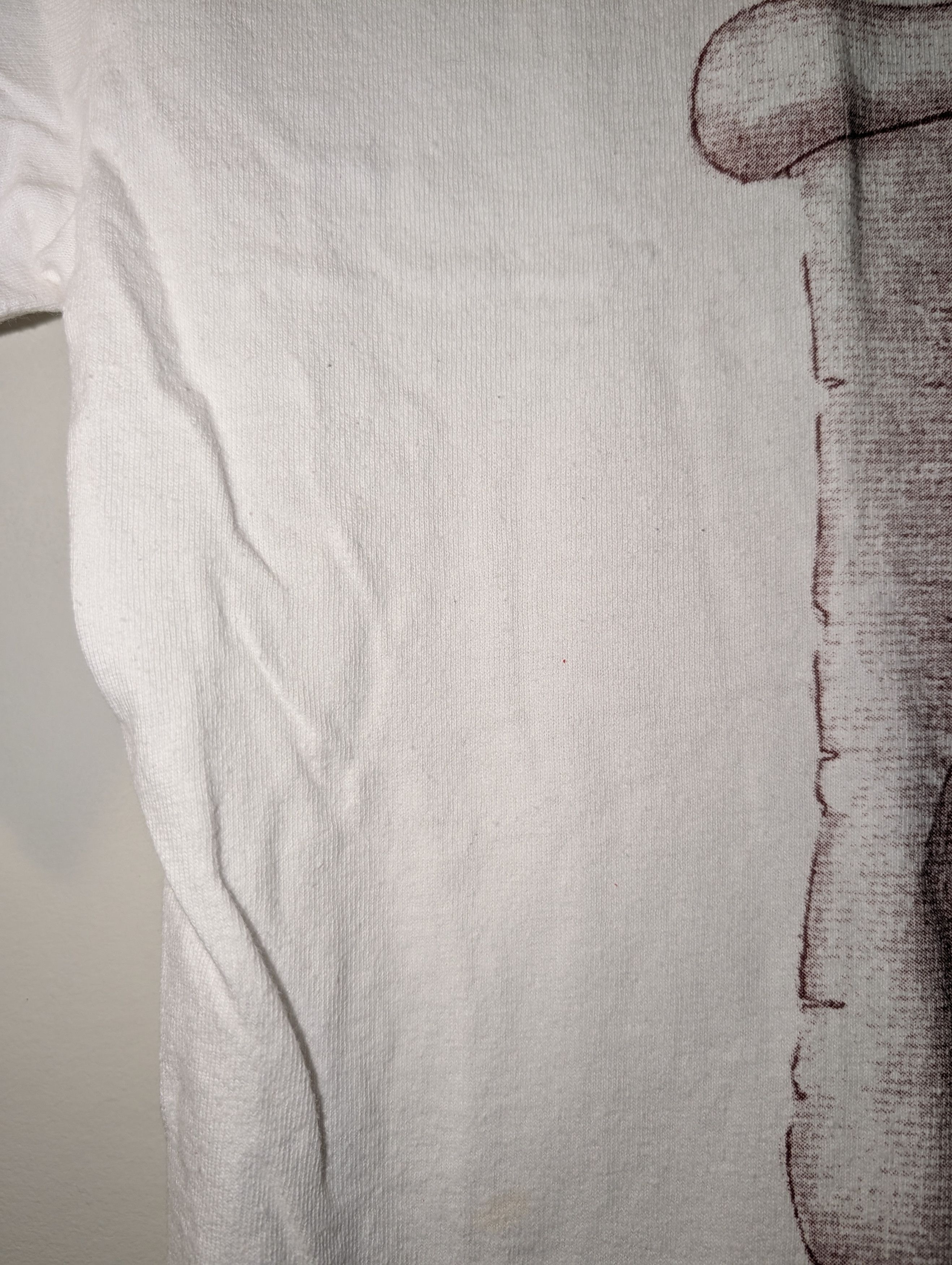 Vintage Vintage Y2K Our Lady of Guadalupe Pray for Us White T-Shirt Size US S / EU 44-46 / 1 - 7 Thumbnail