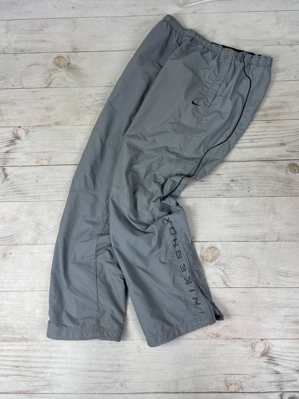 Nike × Streetwear × Vintage Vintage Nike Shox Nylon Track Pants 