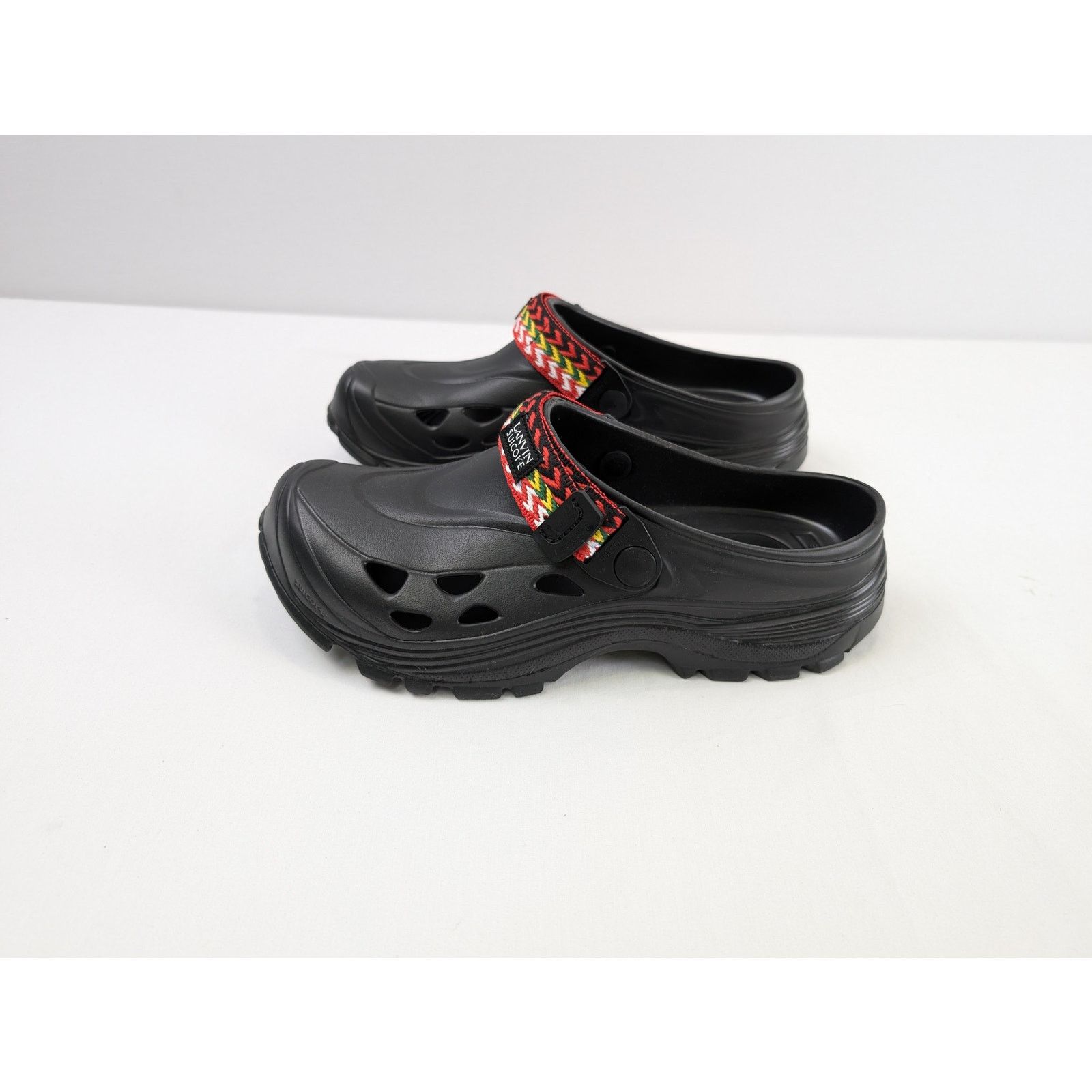 Lanvin × Suicoke o1rshd1 Mok Curb Laces Mule Slipper sandal in Black Size US 8 / EU 41 - 8 Thumbnail