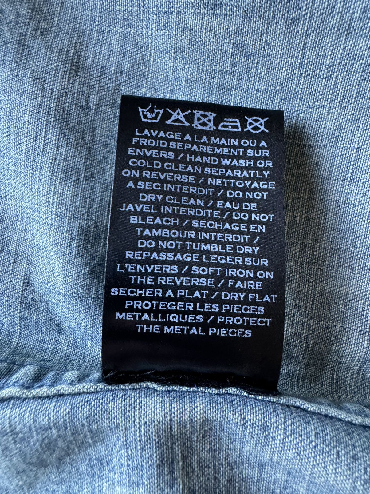 Balmain Balmain Distressed Denim Button-Up Size US M / EU 48-50 / 2 - 10 Thumbnail