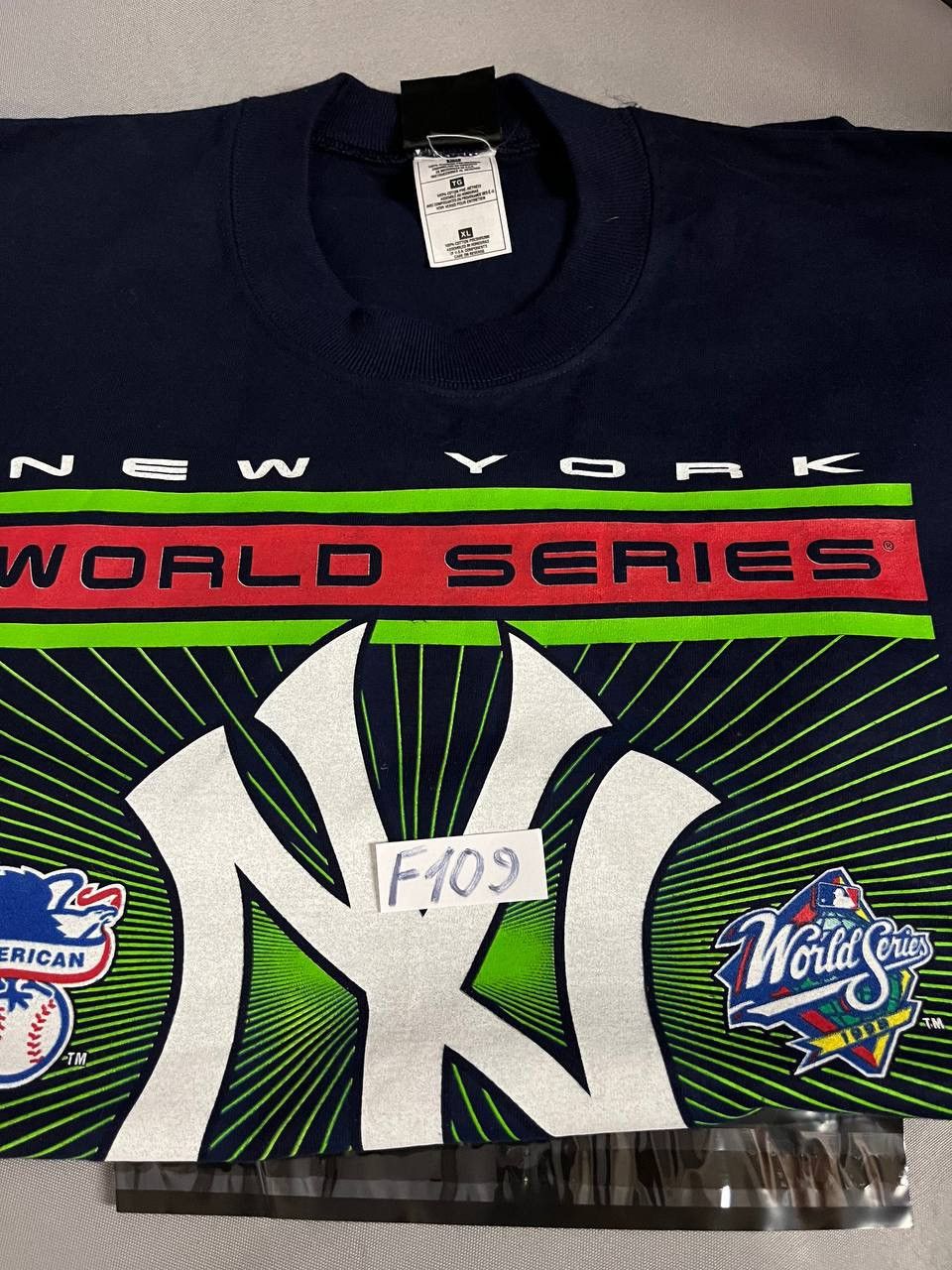MLB MLB New York Yankees Tee T Shirt 1998 Navy Size US XL / EU 56 / 4 - 13 Thumbnail