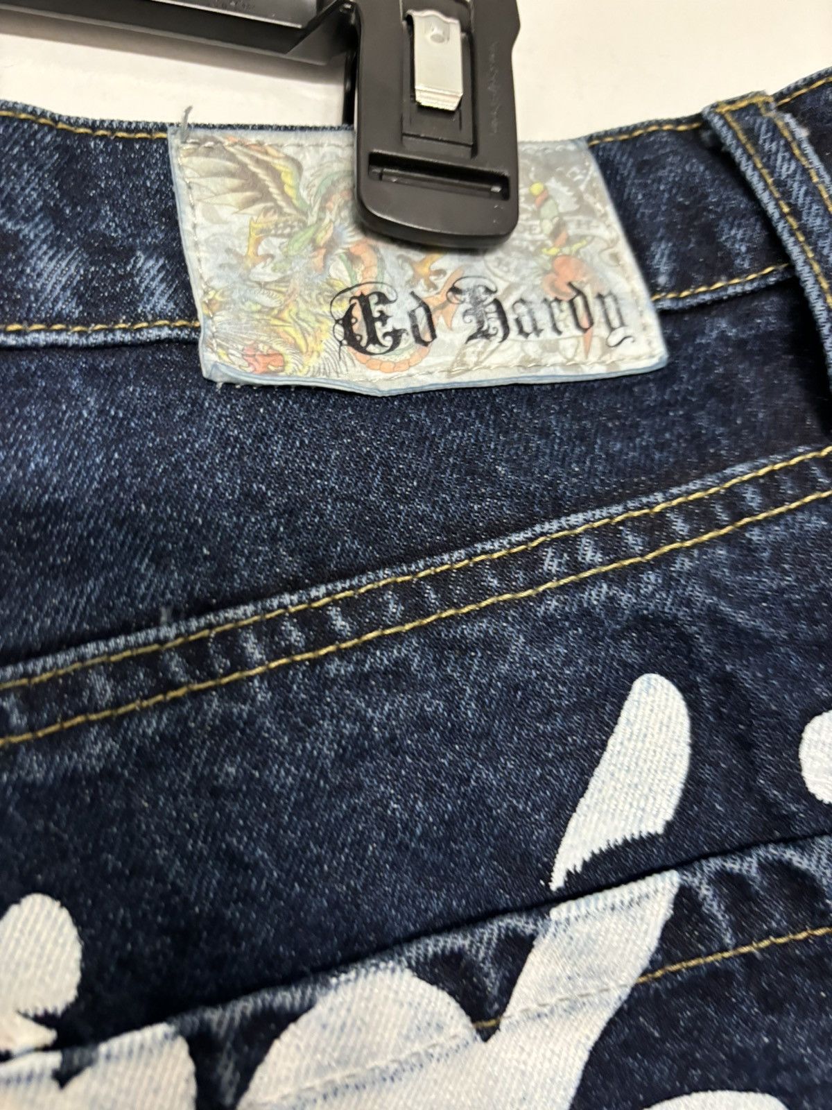 Ed Hardy Ed Hardy Denim Shorts Size US 36 / EU 52 - 3 Thumbnail