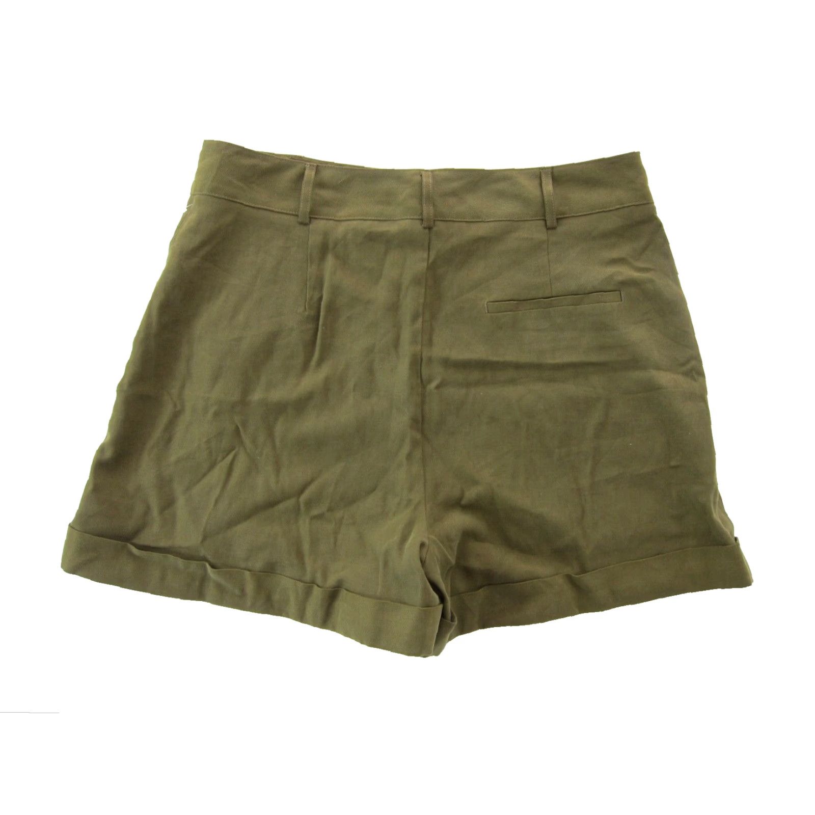 Worthington NWT Worthington Olive Green High Rise Pocket Chino Pant Women 10 Size 36" / US 14 / IT 50 - 2 Thumbnail