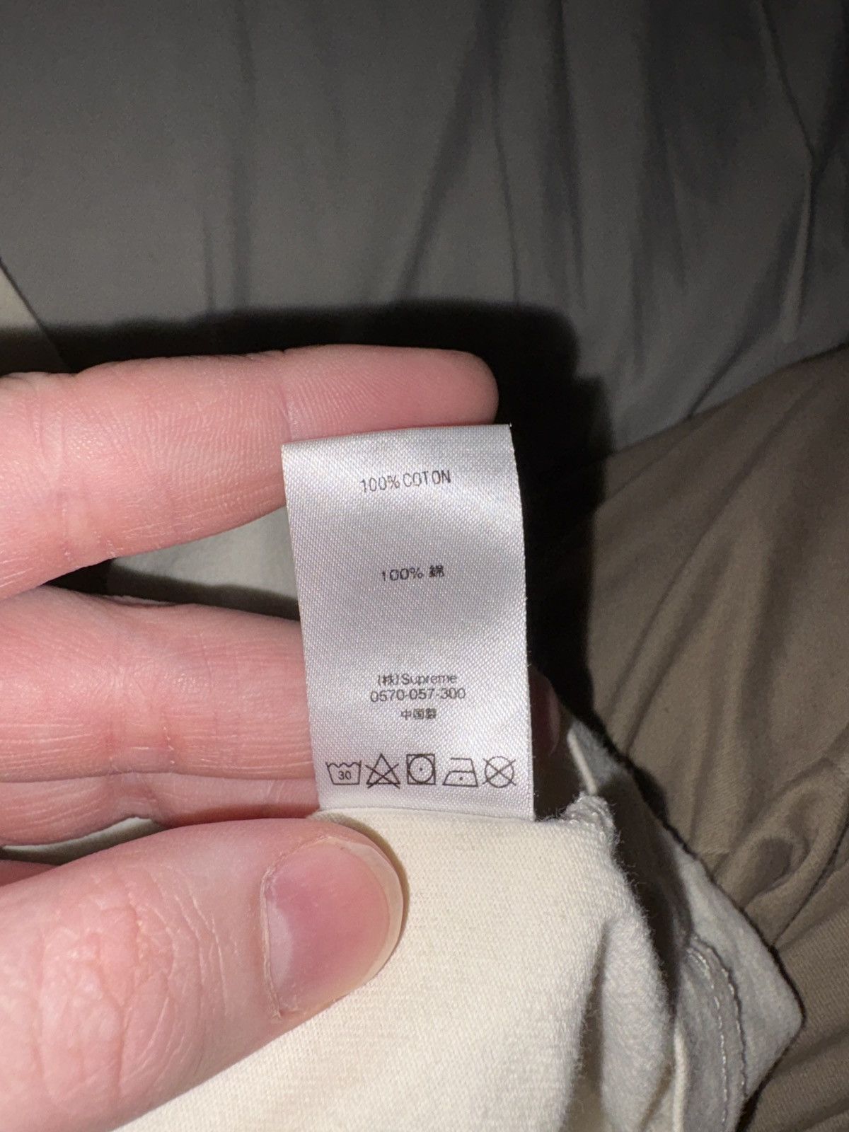 Supreme Supreme Striped Rib Logo L/S (FW18) Size US L / EU 52-54 / 3 - 7 Thumbnail