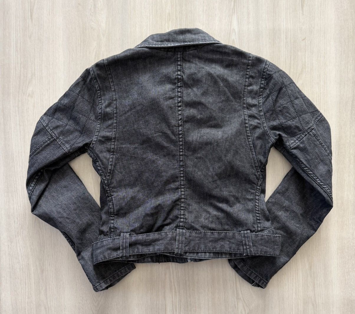 Harley Davidson Harley Davidson Denim Moto Fitted Full Zip Sz S Size S / US 4 / IT 40 - 7 Thumbnail