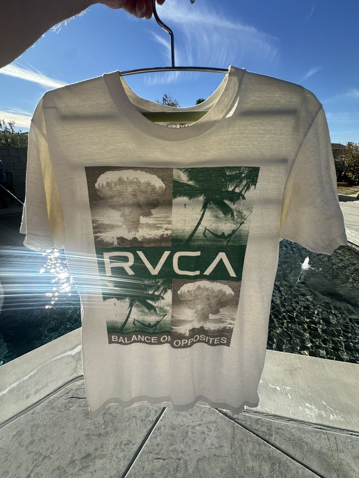 RVCA RCVA White Medium Size US M / EU 48-50 / 2 - 1 Thumbnail