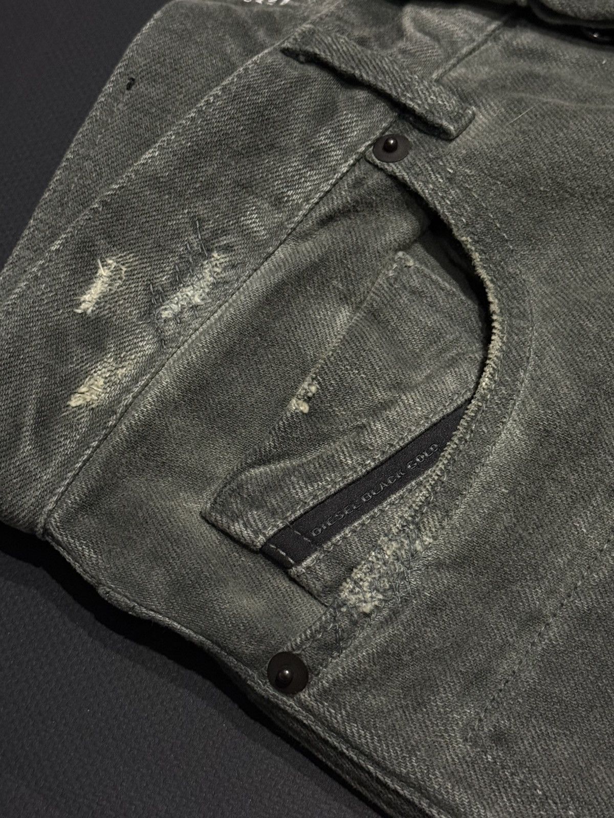 Diesel Black Gold Diesel Avangard Distressed Denim Size US 28 / EU 44 - 6 Thumbnail