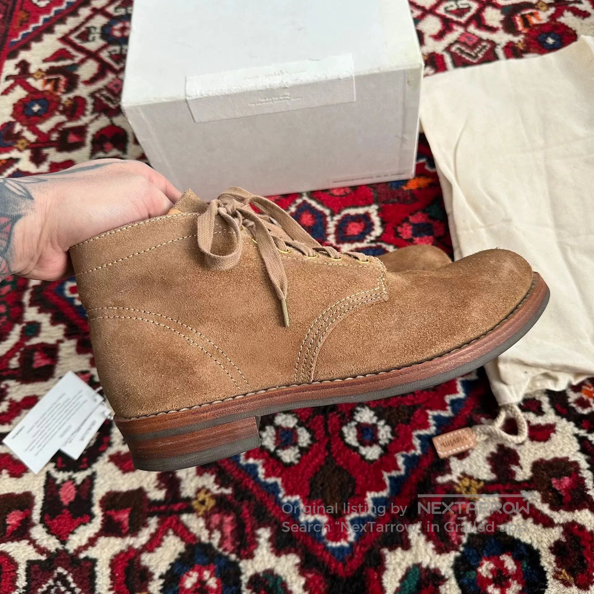 Visvim VISVIM Brigadier Suede Boots Size 8.5. Size US 8.5 / EU 41-42 - 4 Thumbnail