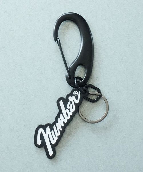 Number (N)ine NEW! Number Nine Handsign Logo Carabiner Keychain | Grailed