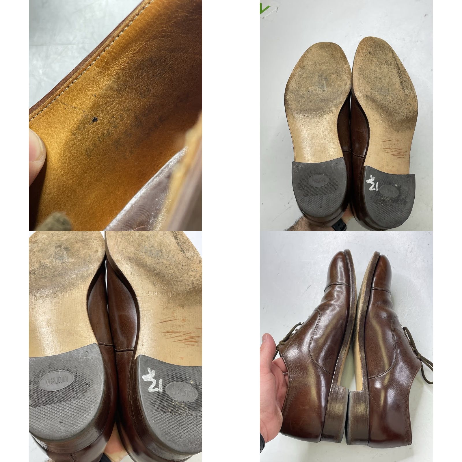 Church's Church's Mens Shoes Brown Leather Formal Oxford Size UK 10 Cap Toe Dress Shoes Mens Leather Oxford UK 10 Brown Leather Formal Cap Toe Dress Shoes Size ONE SIZE - 8 Thumbnail