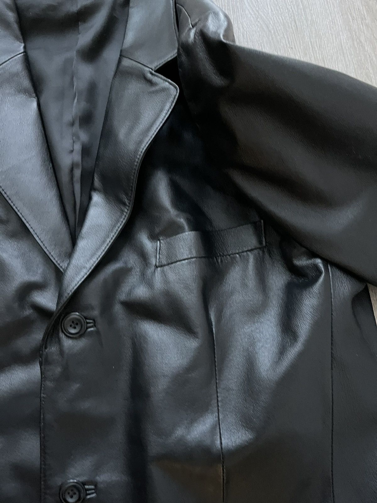 Vintage Vintage J. ferrar Leather Jacket Size US L / EU 52-54 / 3 - 14 Thumbnail