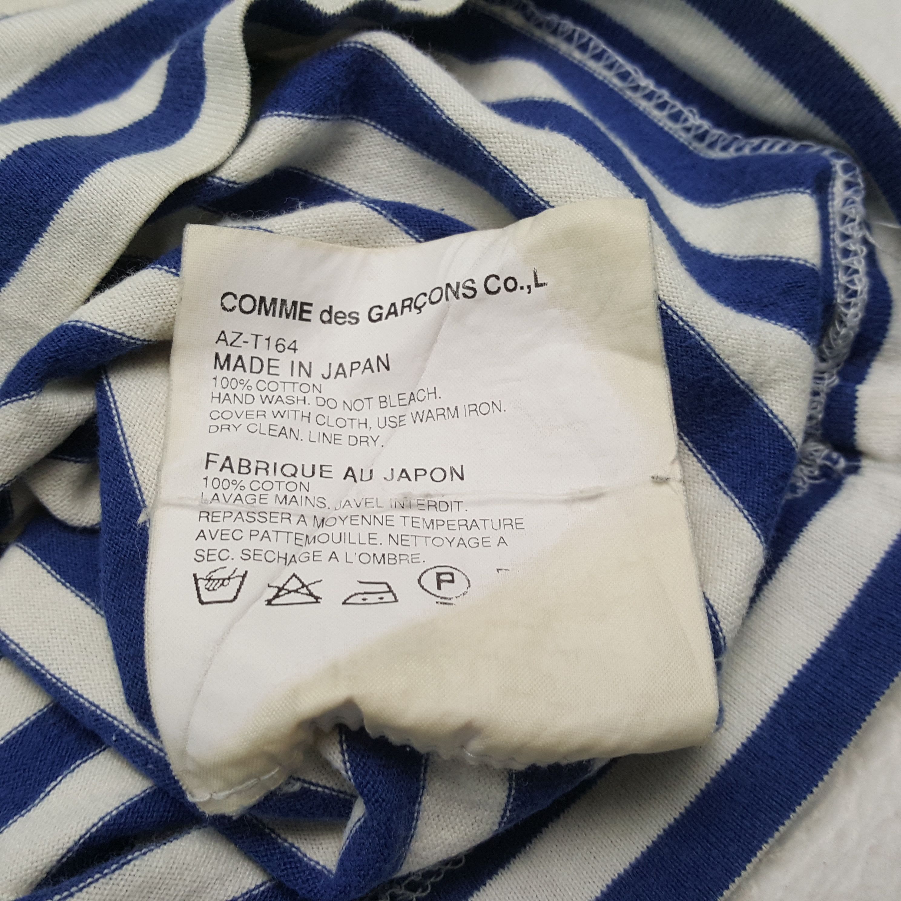 Comme des Garcons Vintage Comme Des Garçons Japanese Brand T-Shirt C301N49 Size M / US 6-8 / IT 42-44 - 8 Thumbnail