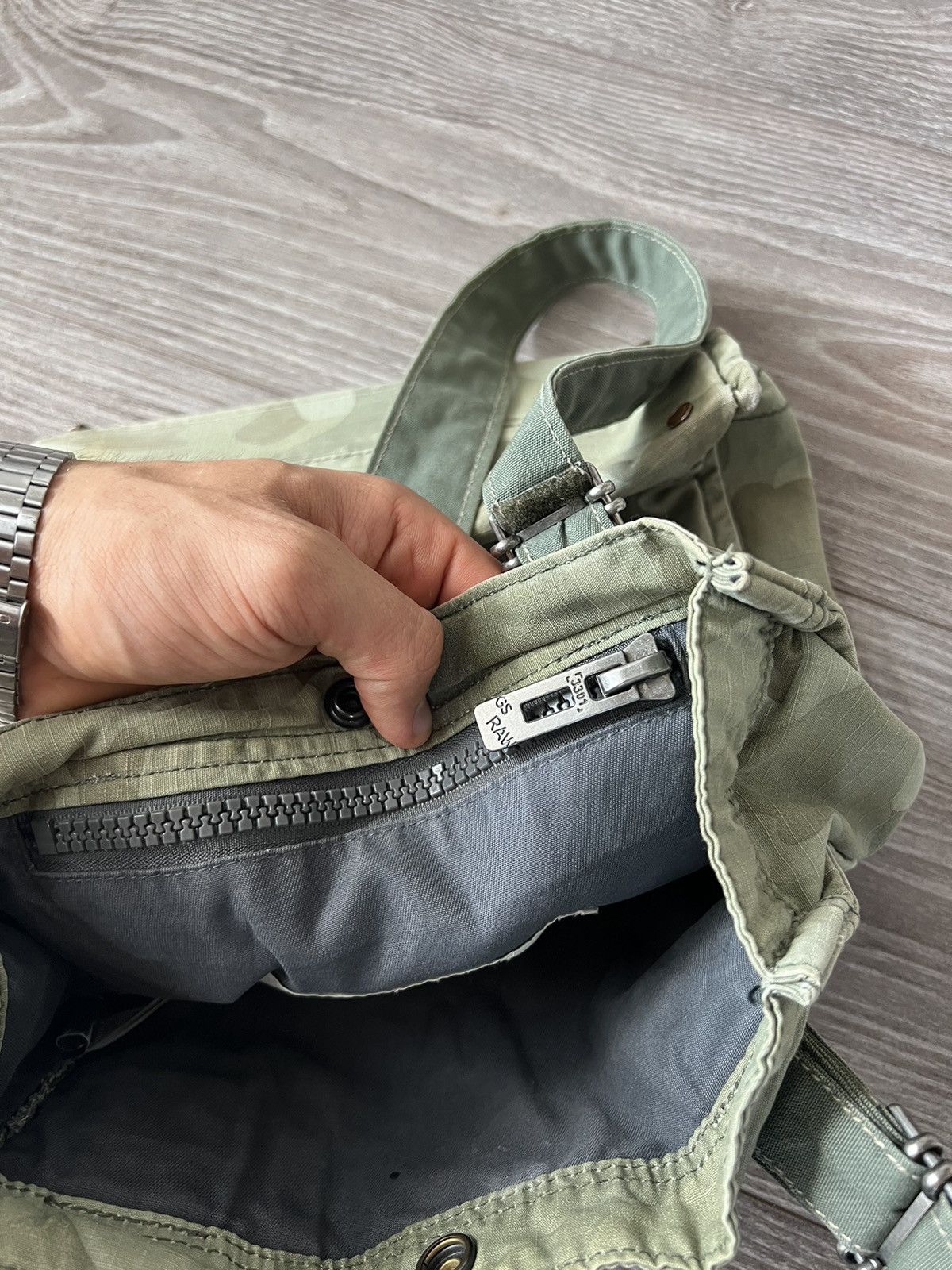 G-Star ‼️Vintage G Star Raw 2301 Military Army Combat Shoulders Bag‼️ Size ONE SIZE - 16 Thumbnail
