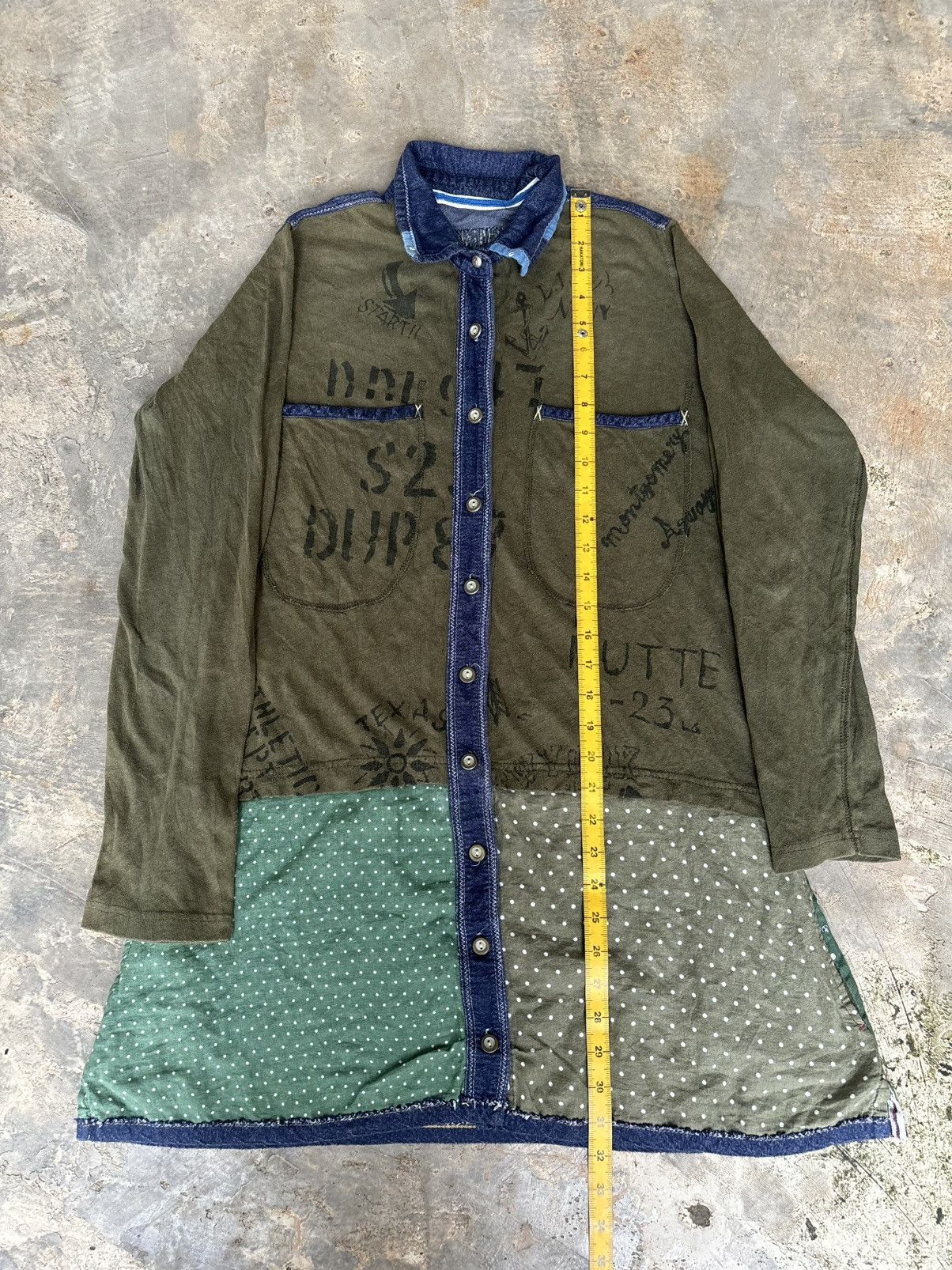Hysteric Glamour Lime.Inc Pacthworck RRL Ralphlauren Style Shirt Size US L / EU 52-54 / 3 - 12 Thumbnail