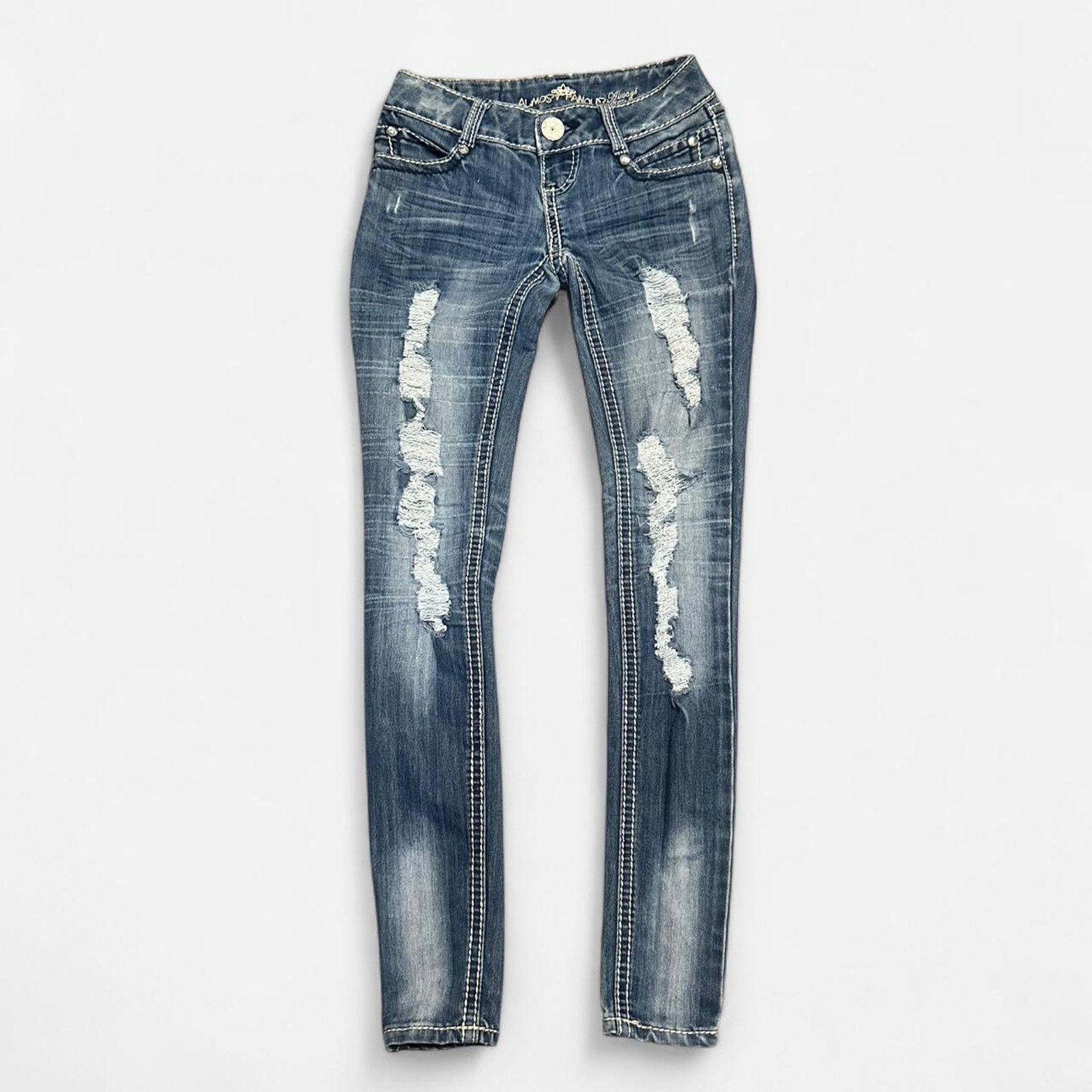 Almost Famous Almost famous jeans Size 25" / US 0 / IT 36 - 2 Thumbnail