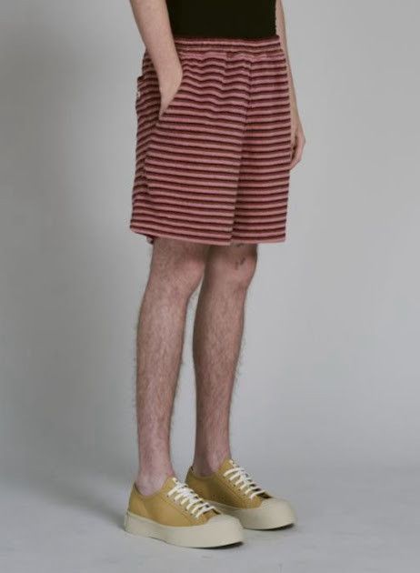Marni oc11z0525 Striped Shorts in Pink Size US 32 / EU 48 - 1 Thumbnail