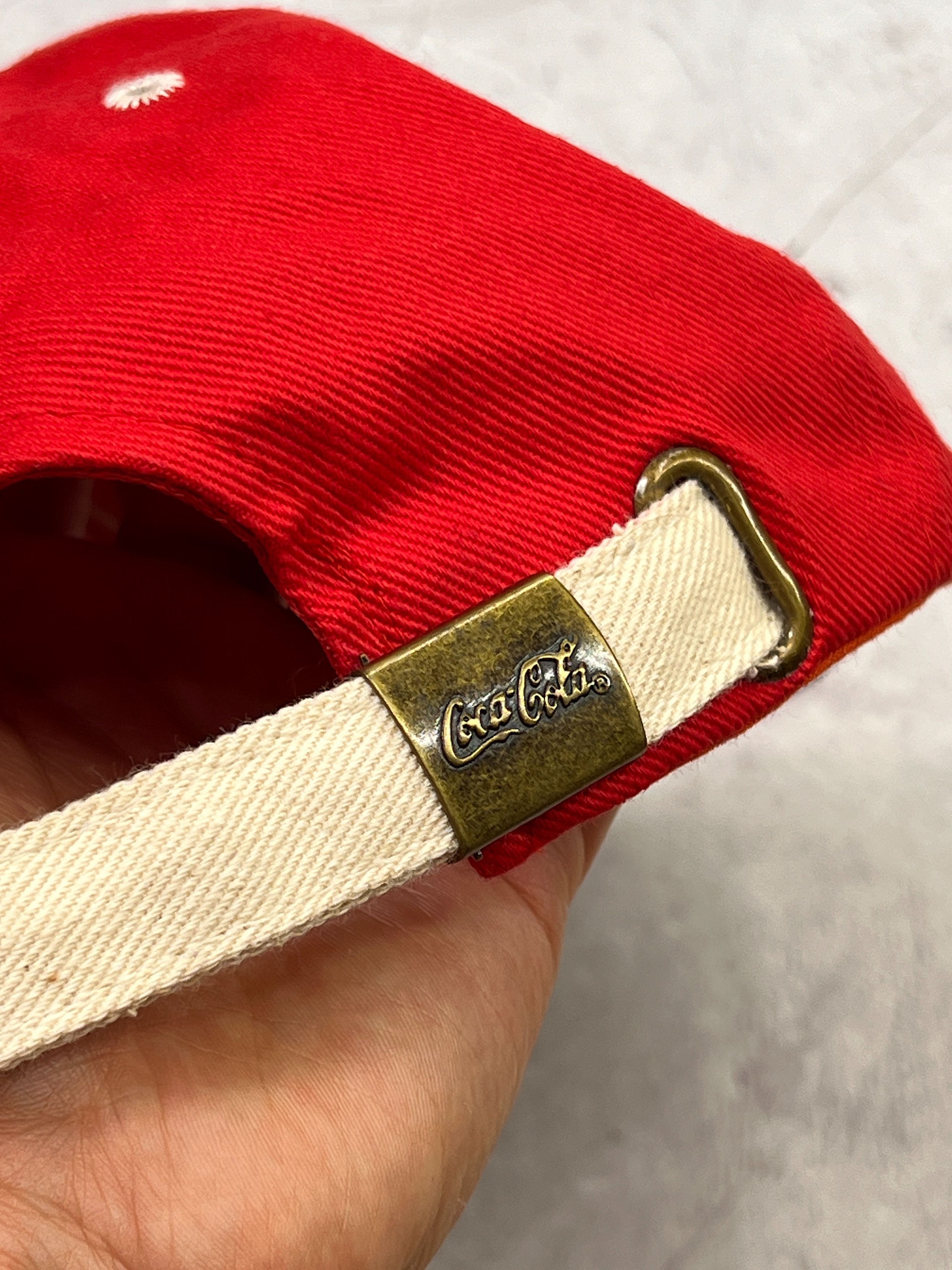 Coca Cola × Vintage Vintage Coca Cola Cap Hat Embroidered Logo Size ONE SIZE - 11 Thumbnail