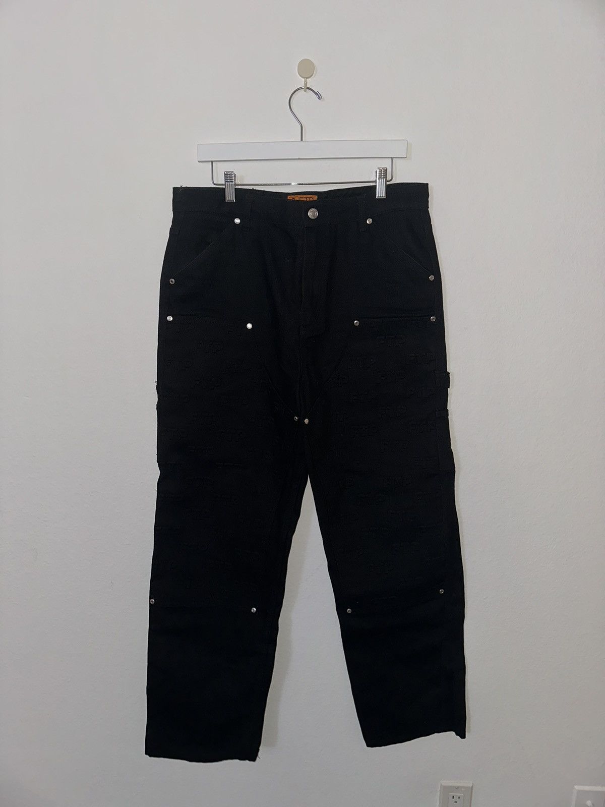 Fuck The Population FTP Double knee work pants Size US 34 / EU 50 - 3 Thumbnail