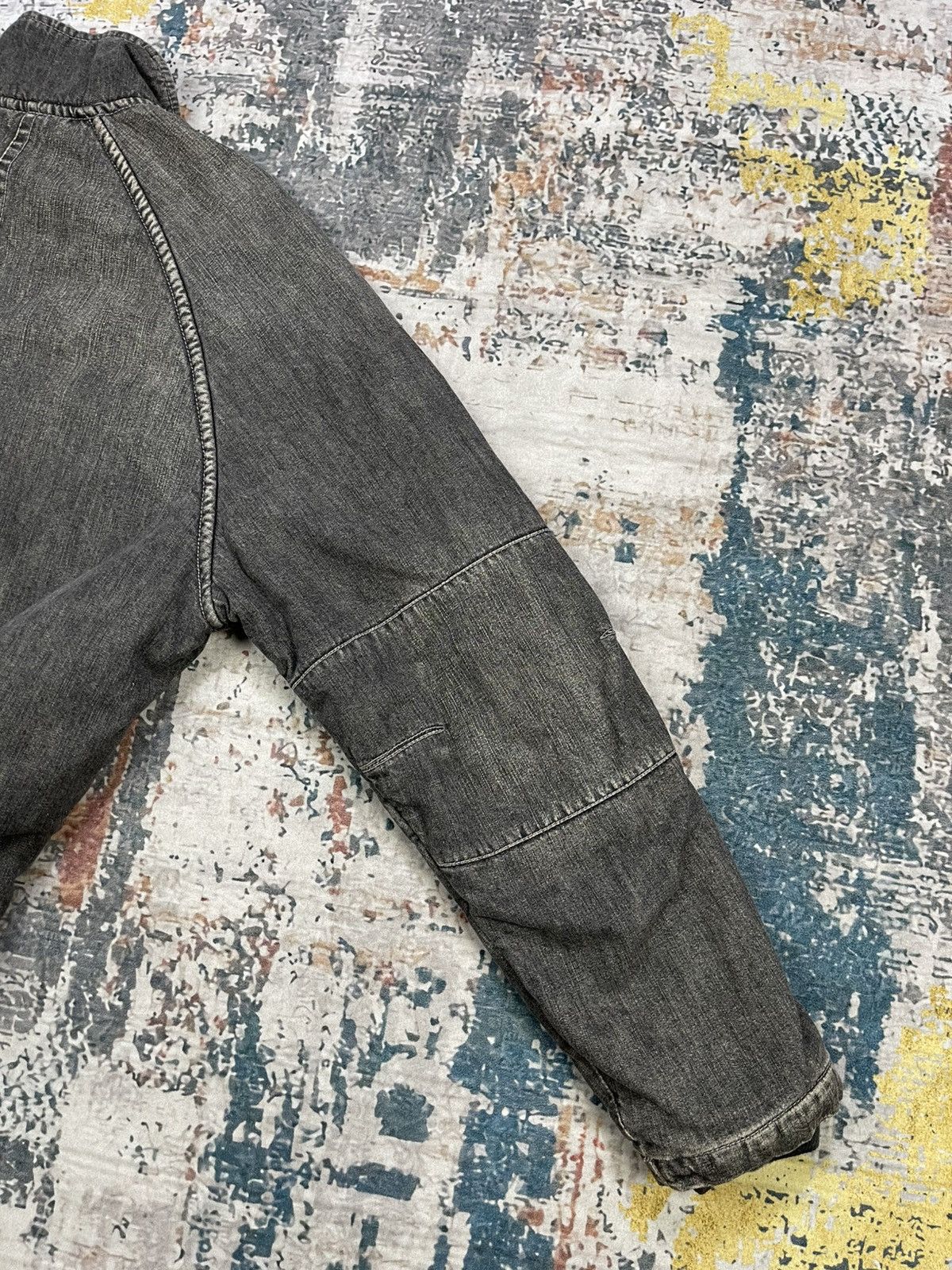 Johnbull Vtg Johnbull Sherpa Lined Zip-Up Trucker Jacket Size US L / EU 52-54 / 3 - 3 Thumbnail
