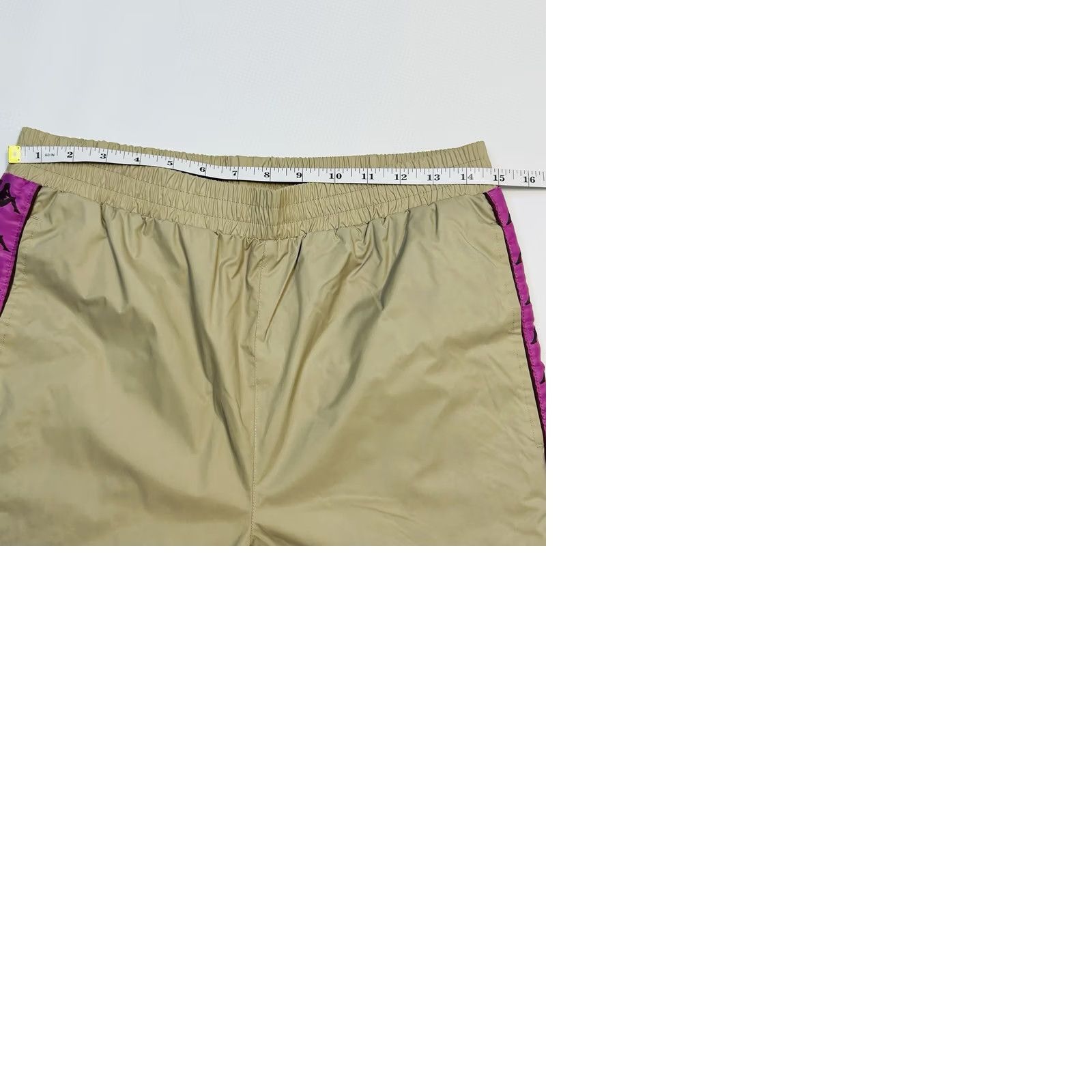 Kappa NEW Kappa Banda Logo Wind Pant Joggers Unisex SZ Small Urban Outfitters Zip Ankle Size US 29 - 10 Thumbnail