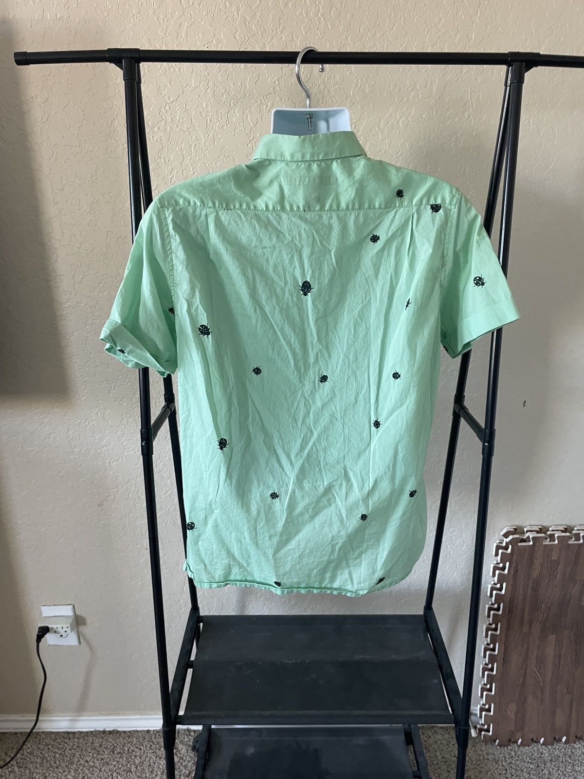 Marc by Marc Jacobs Pistachio Lady Bug SS cotton shirt Size US M / EU 48-50 / 2 - 5 Thumbnail