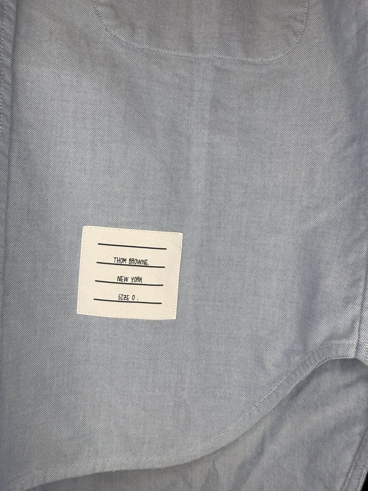 Thom Browne Thom Browne Oxford Short Sleeve Shirt Size US S / EU 44-46 / 1 - 4 Thumbnail