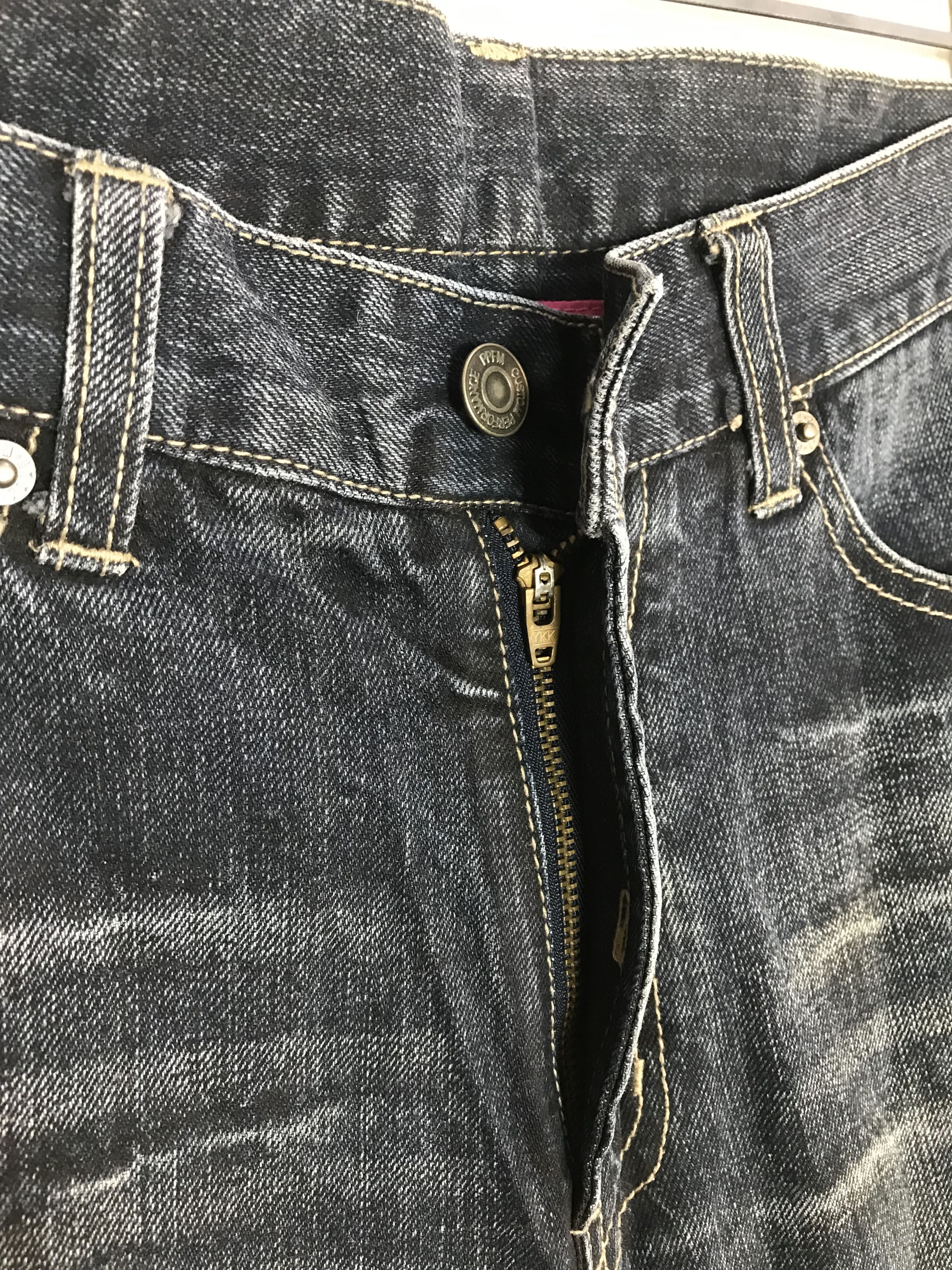 PPFM Rare PPFM Underground Seditionaries Printed Indigo Denim Size US 32 / EU 48 - 7 Thumbnail